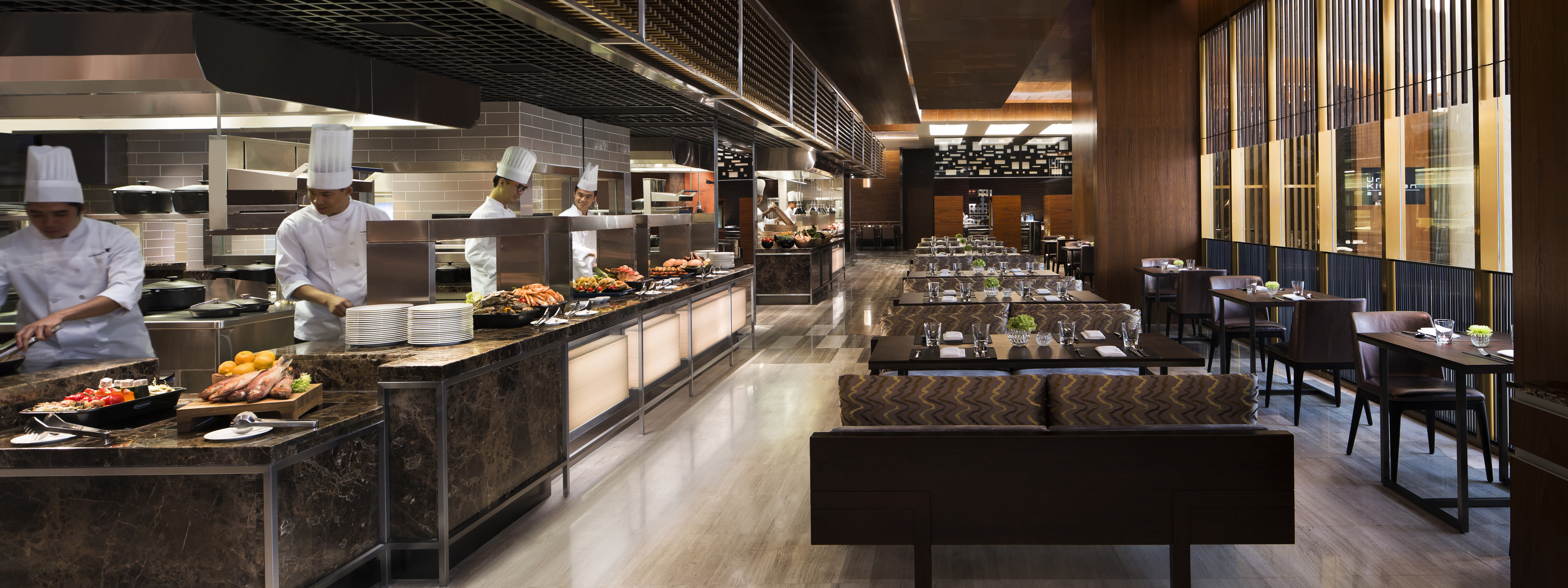 澳门JW万豪酒店自助餐｜名厨都汇 Urban Kitchen｜自助午餐、自助晚餐