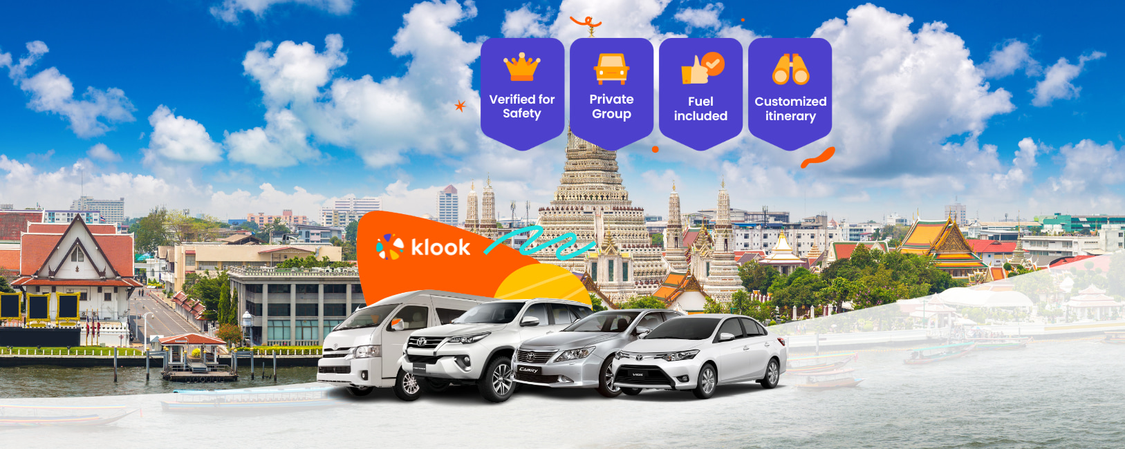 包车游览 曼谷一日游（TTD Global 提供）