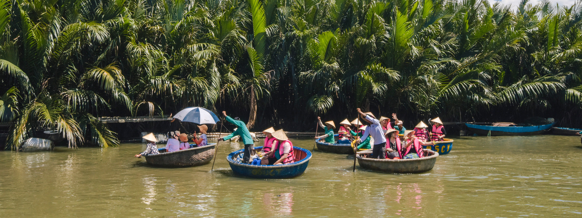 越南会安有机美食烹饪 & 竹篮船体验半日游