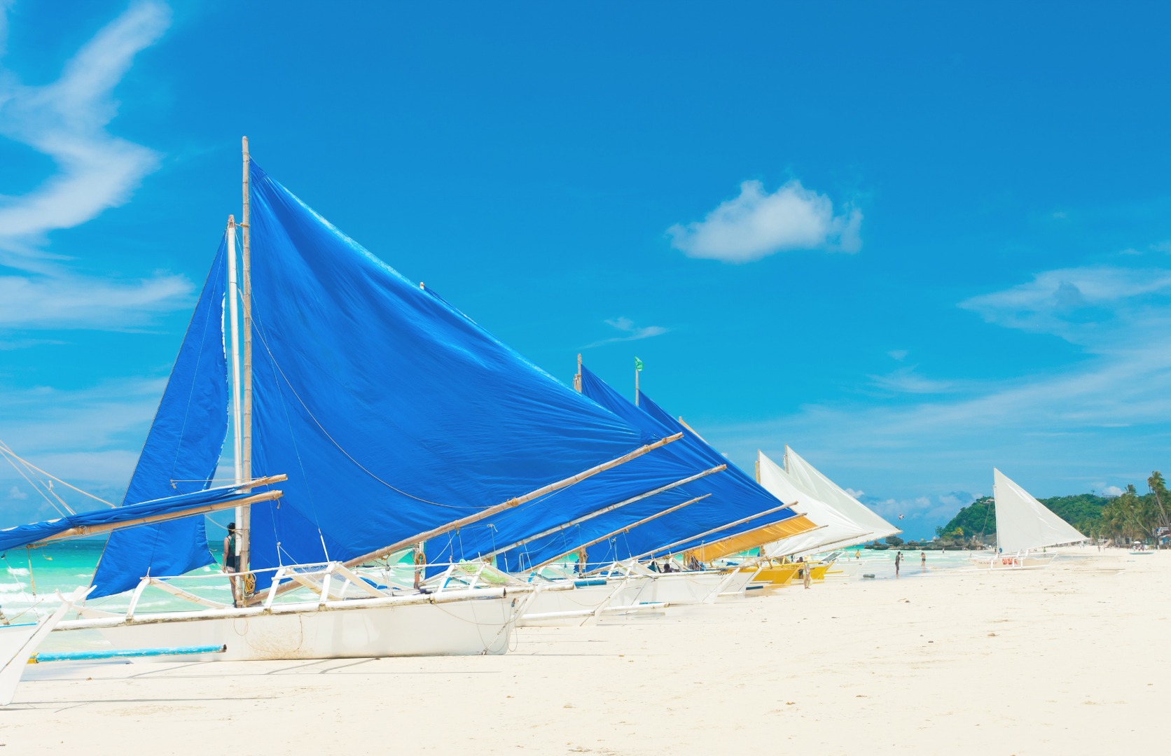 长滩岛风帆船体验