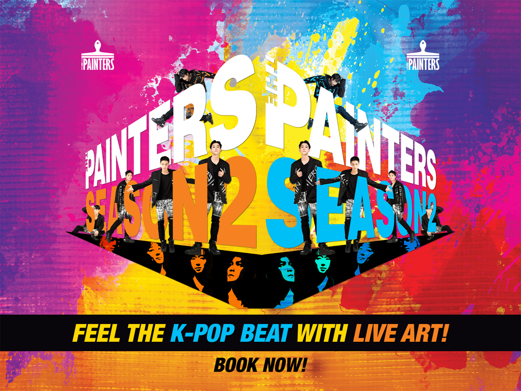 THE PAINTERS Live Art K-pop 首尔涂鸦秀
