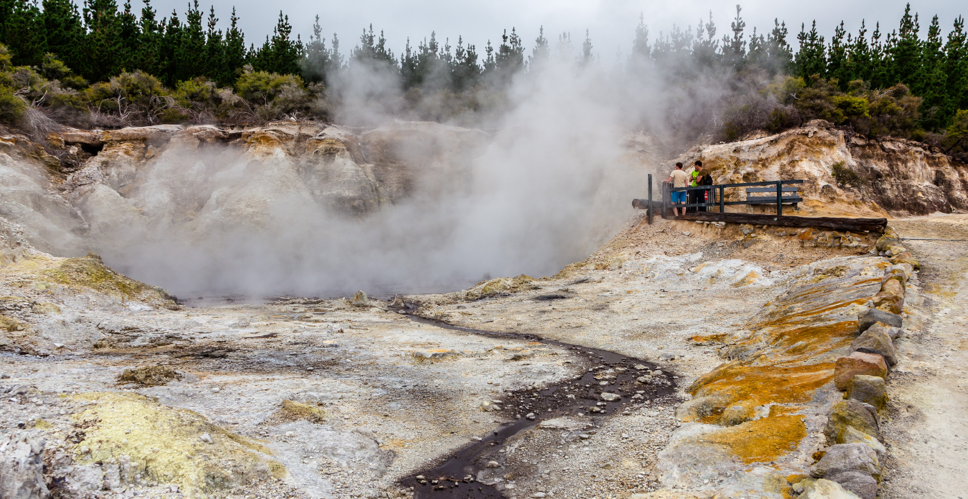 罗托鲁瓦地狱之门地热公园门票（可选 Spa 体验）