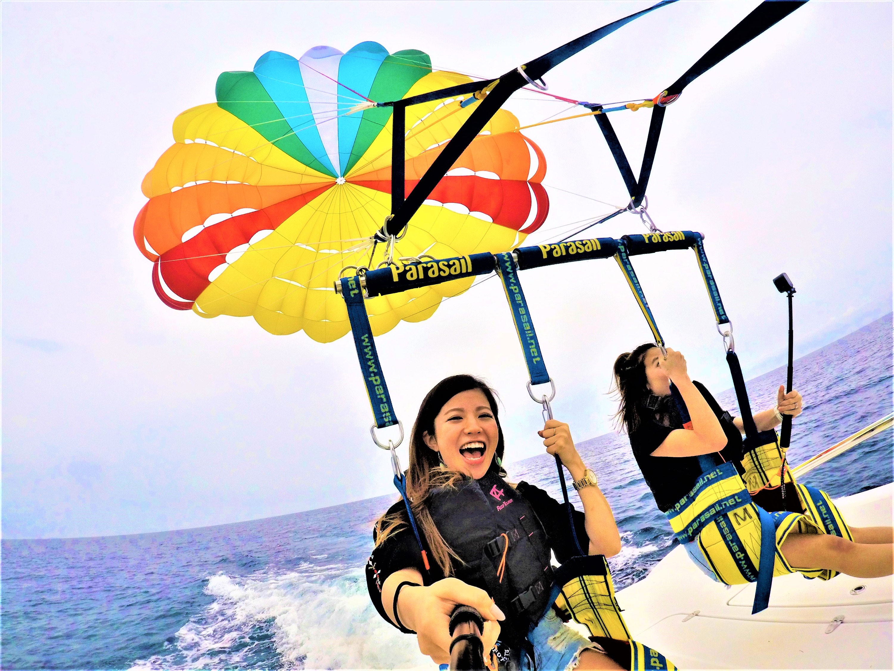 冲绳海上拖曳伞体验（那霸／北部本部町出发）