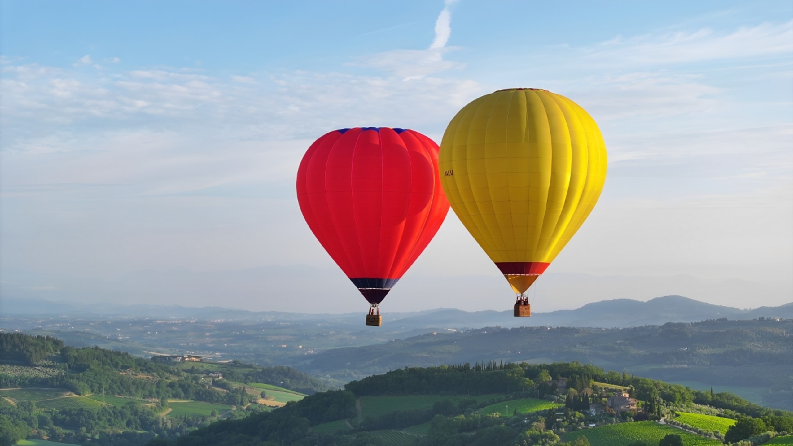 奥尔恰谷私人热气球飞行体验