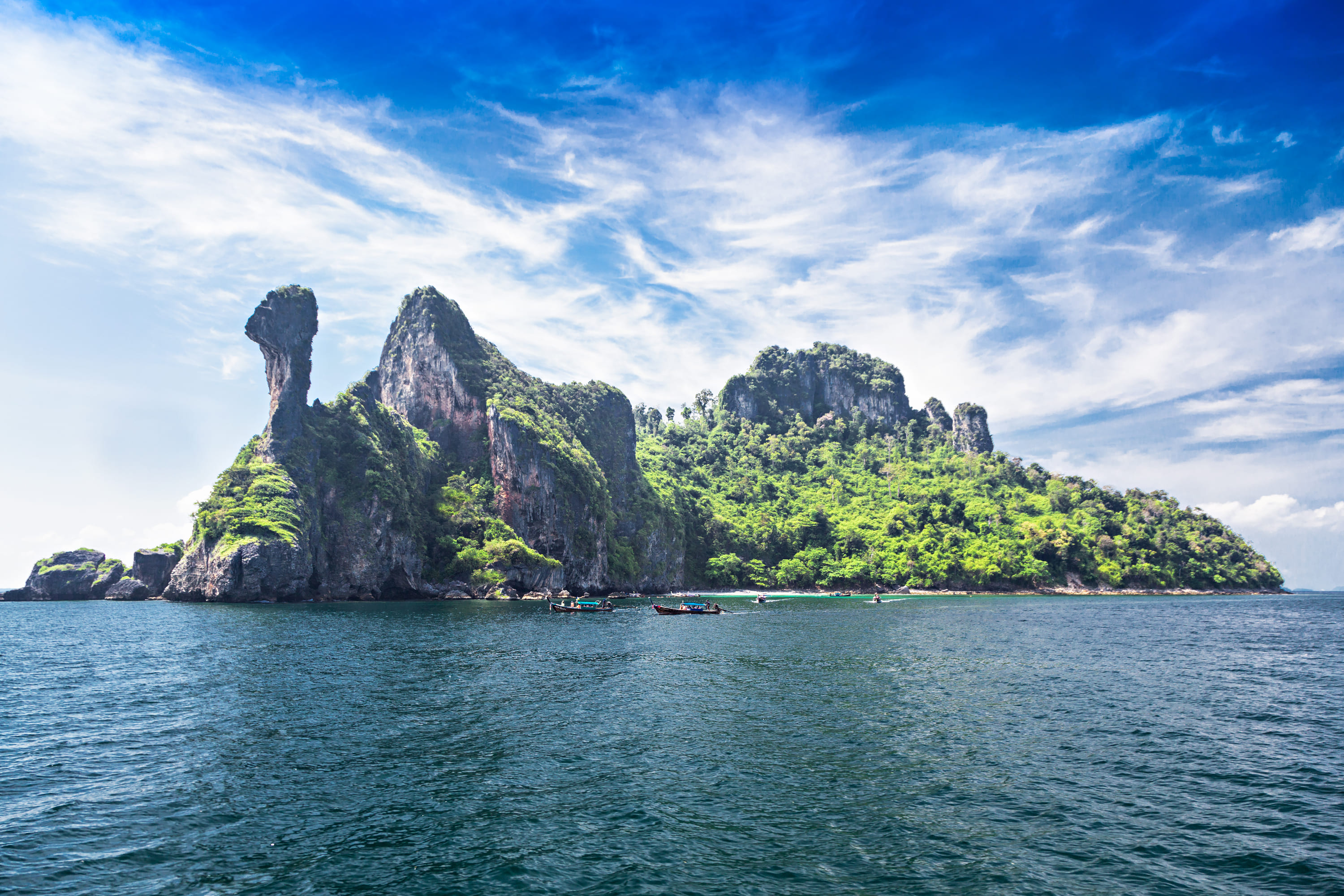 甲米：快艇四岛一日游
