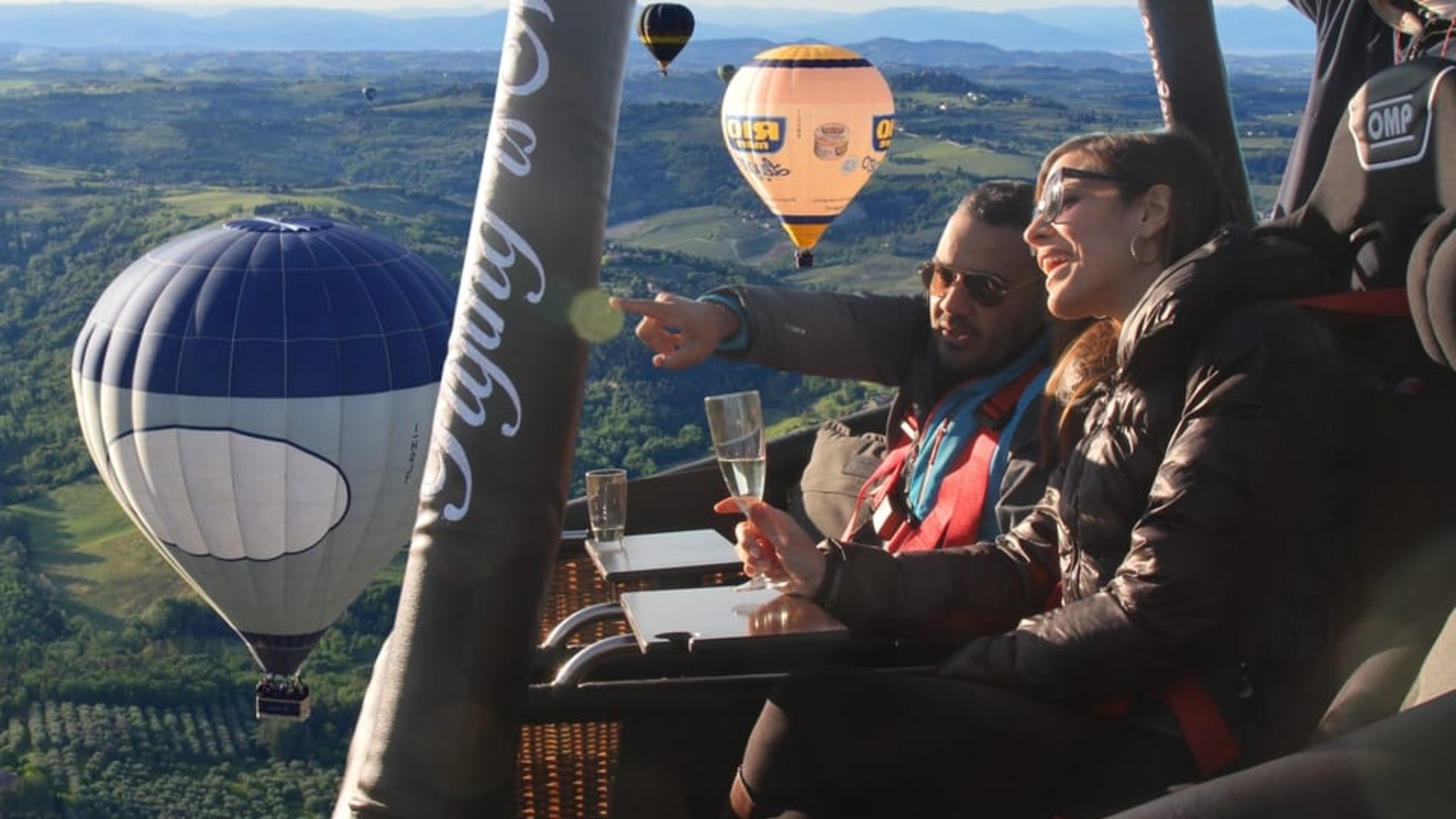 佛罗伦萨豪华热气球飞行体验