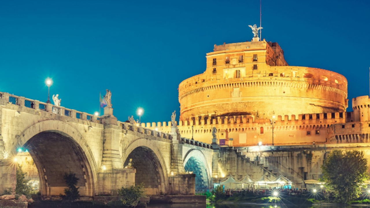 罗马台伯河日落游船体验（含餐前酒）