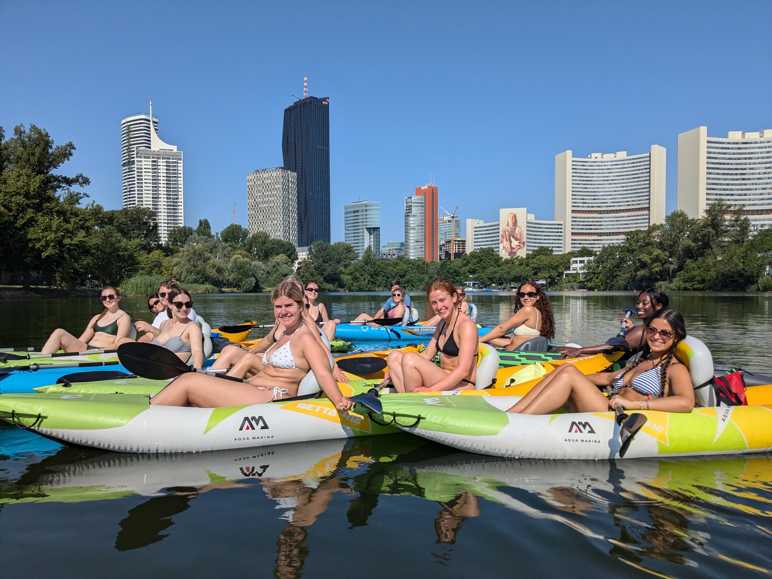 维也纳城市皮划艇之旅