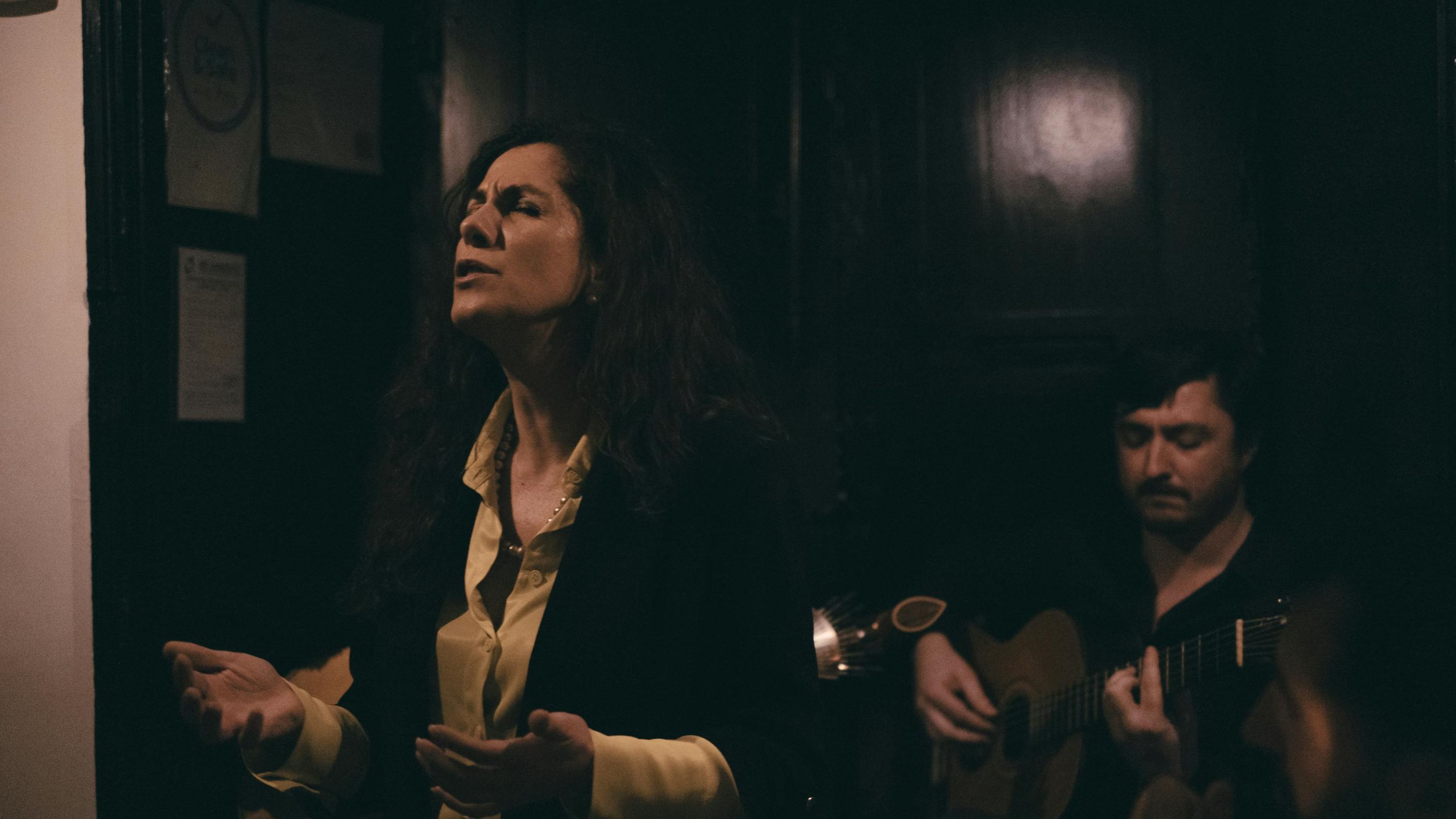 在 Canto do Poeta 餐厅享用晚餐，欣赏传统法朵表演