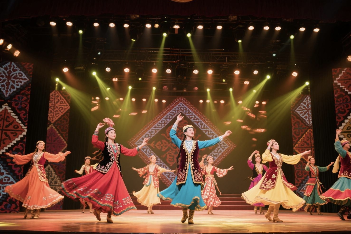 新疆国际大巴扎《丝绸之路 千年印象》宴艺大剧院演出票+巴扎美食自助餐票