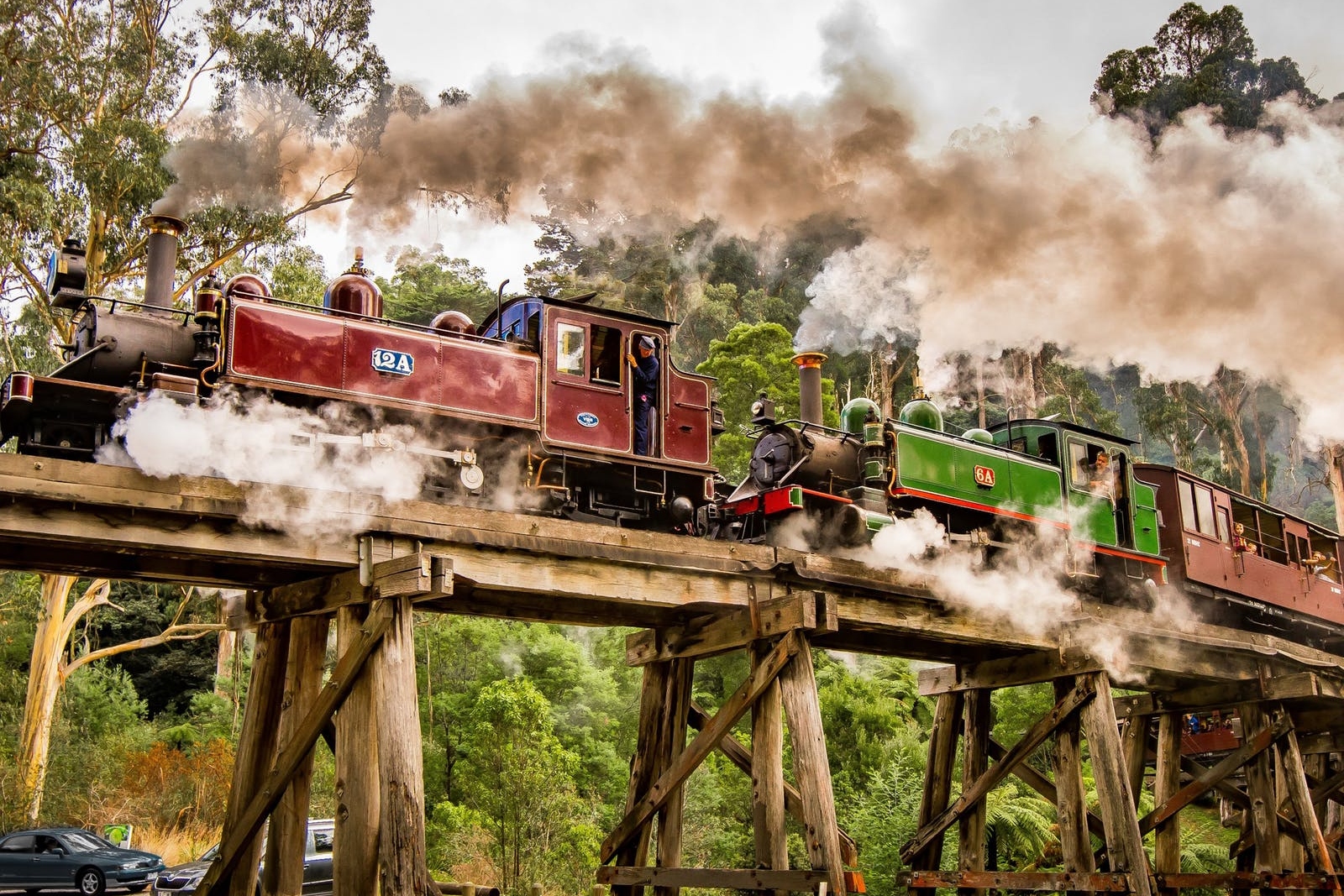 普芬比利蒸汽火车和菲利普岛私人之旅（含火车票）
