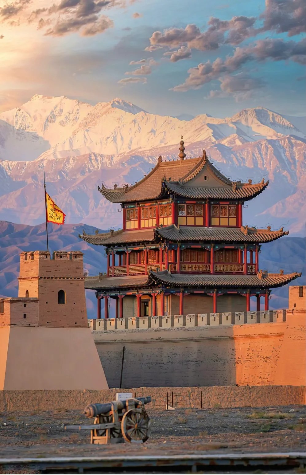 嘉峪关关城 悬壁长城 长城第一墩一日游 领略丝绸之路古关隘的历史风情