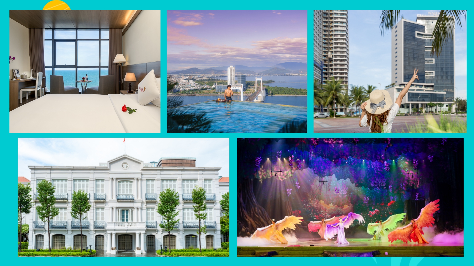 岘港三日两夜饭店住宿套票 + 天沙剧场表演 + 岘港博物馆门票