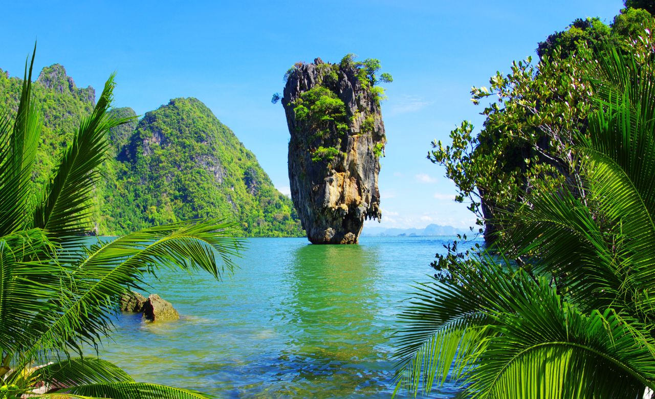 普吉岛：快艇前往詹姆斯·邦德岛和瑶亚岛莱姆哈德海滩