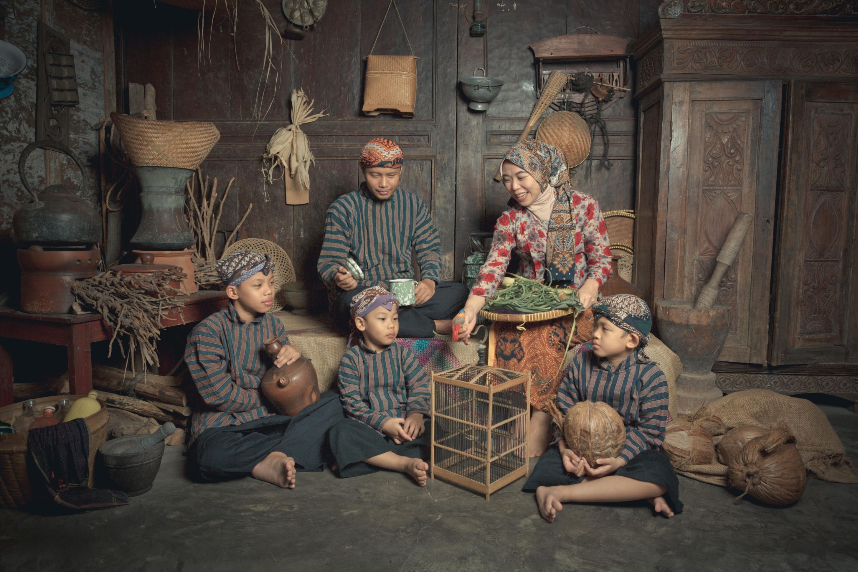 日惹水宫、日惹王宫和日惹传统服饰体验