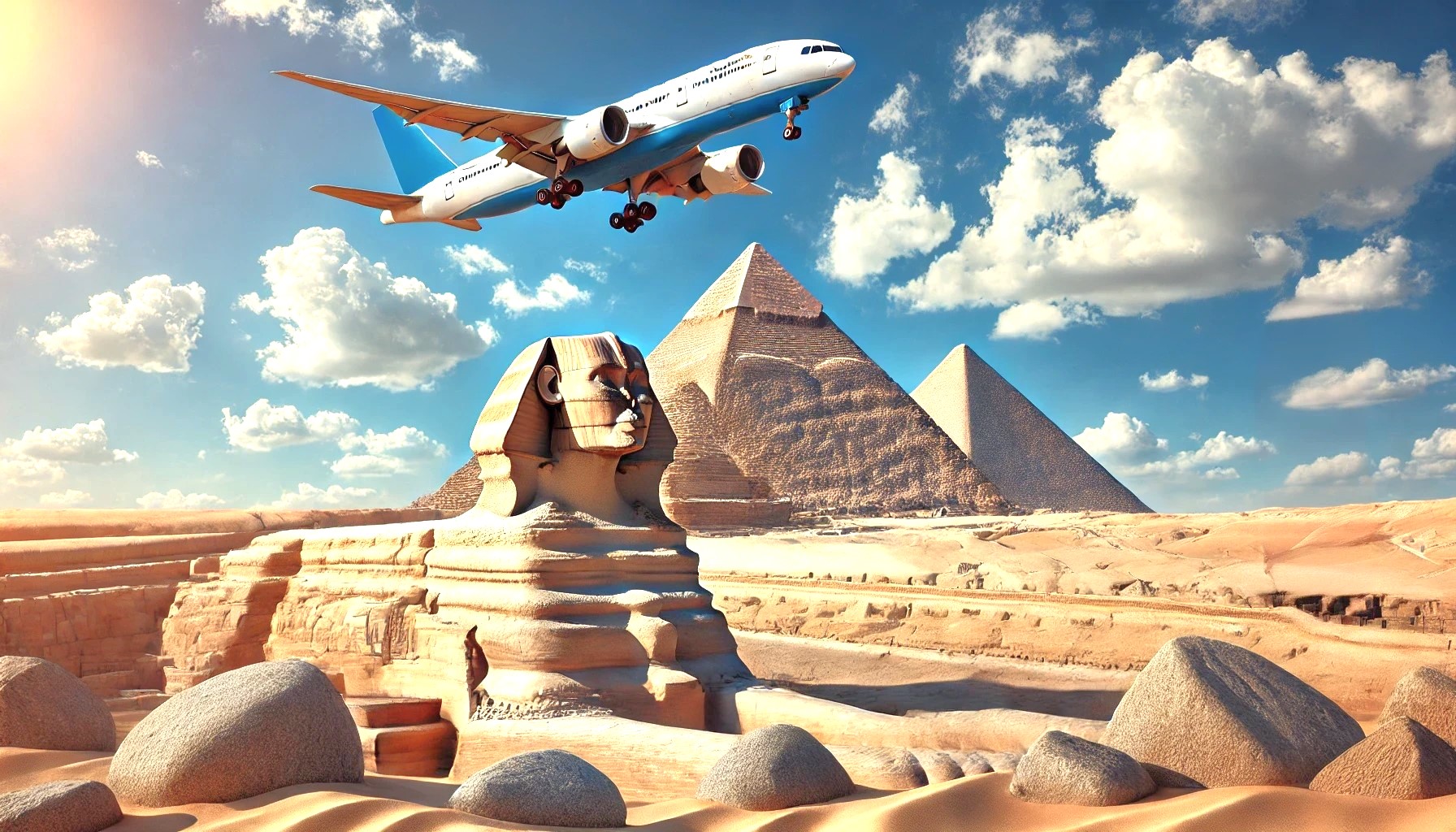 卢克索飞往开罗单程一日游 