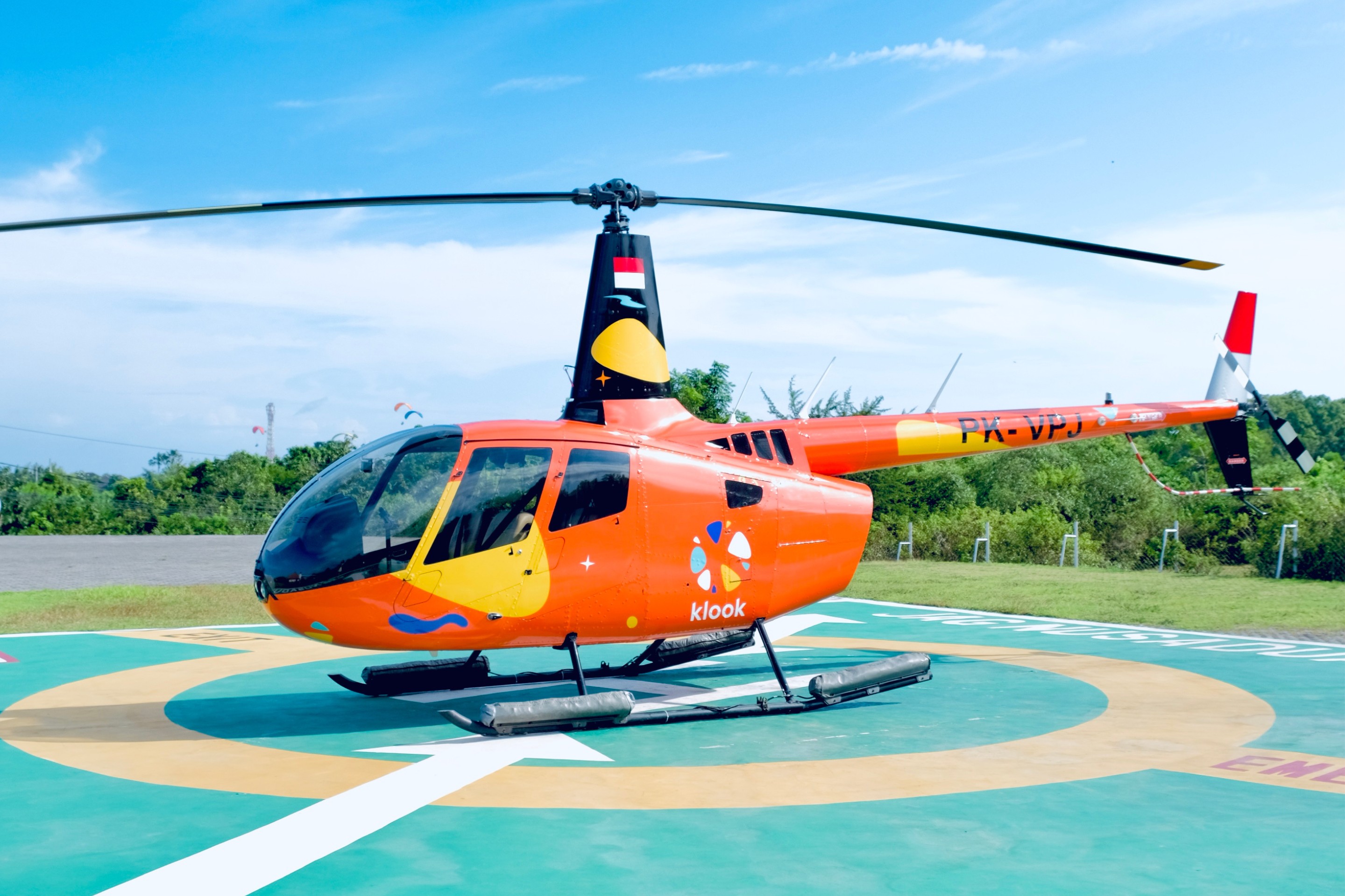 巴厘岛直升机之旅（由 Balicopter 提供）