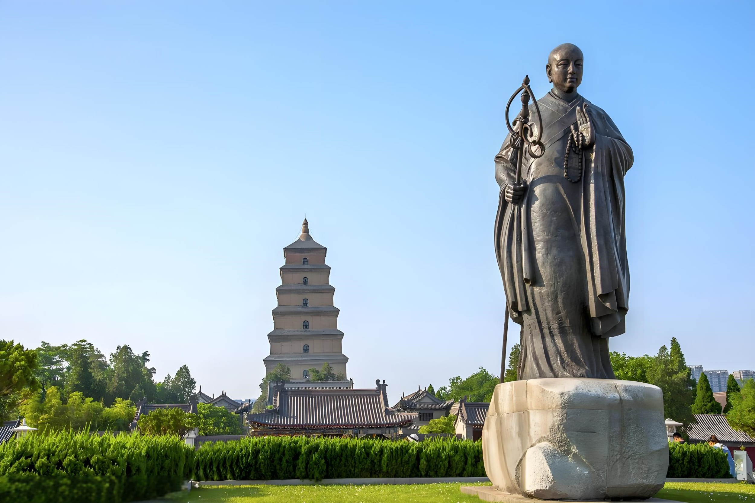 大唐玄奘法师的传奇--大慈恩寺+护国兴教寺私家团一日游（中英文导游）