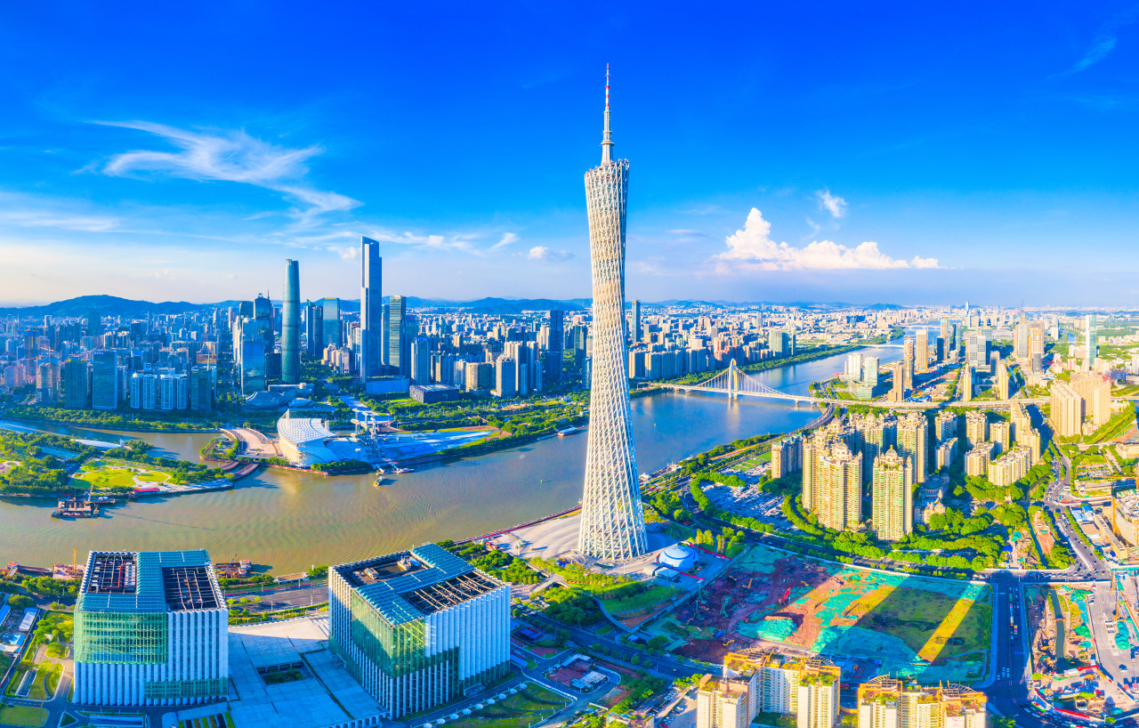 广州现代城市探索一日游（私家小团+包车游览+中国第一高塔广州塔+永庆坊+北京路+CBD花城广场+天河购物广场+珠江夜游）