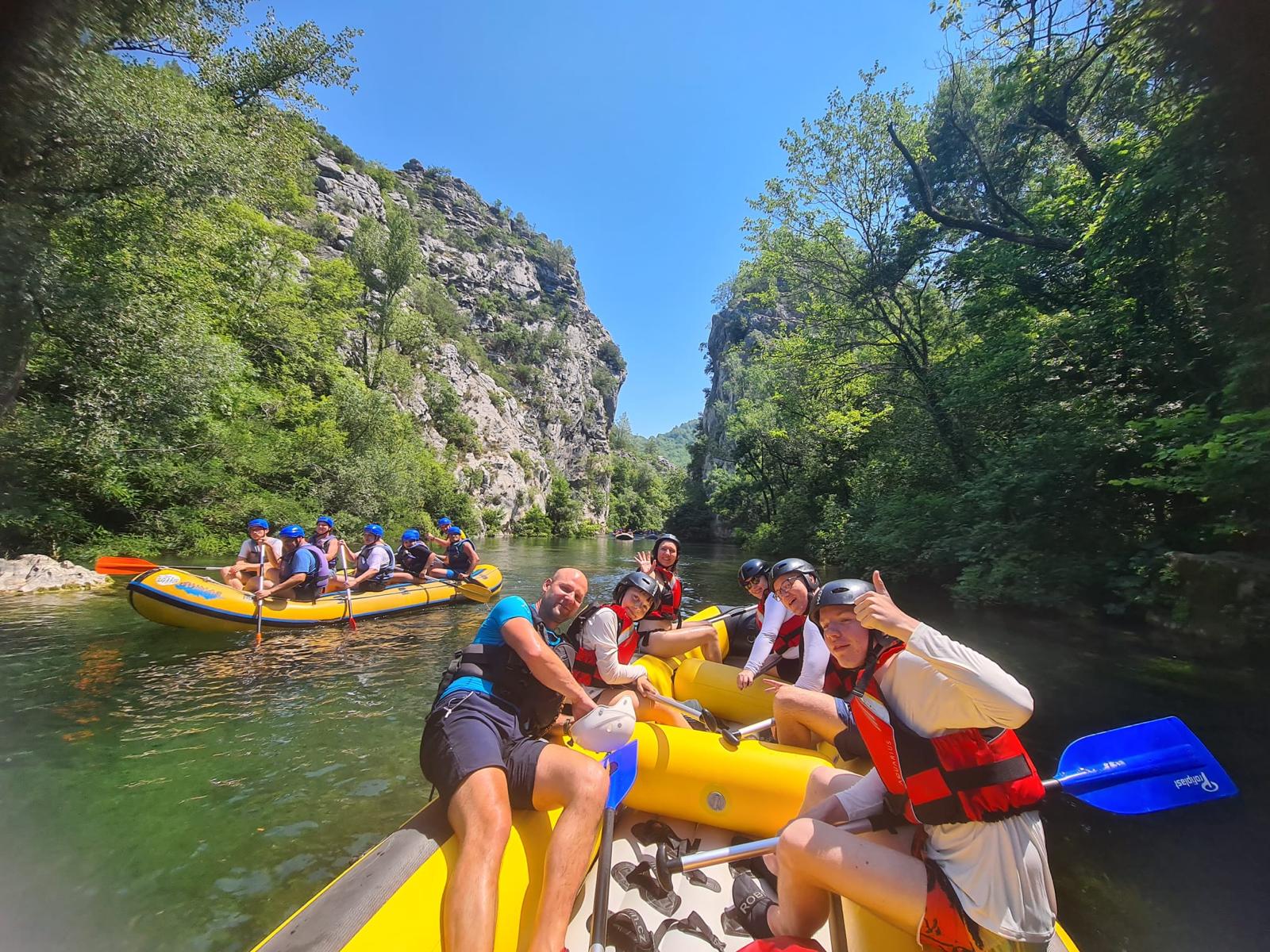 克罗地亚奥米什激流漂流