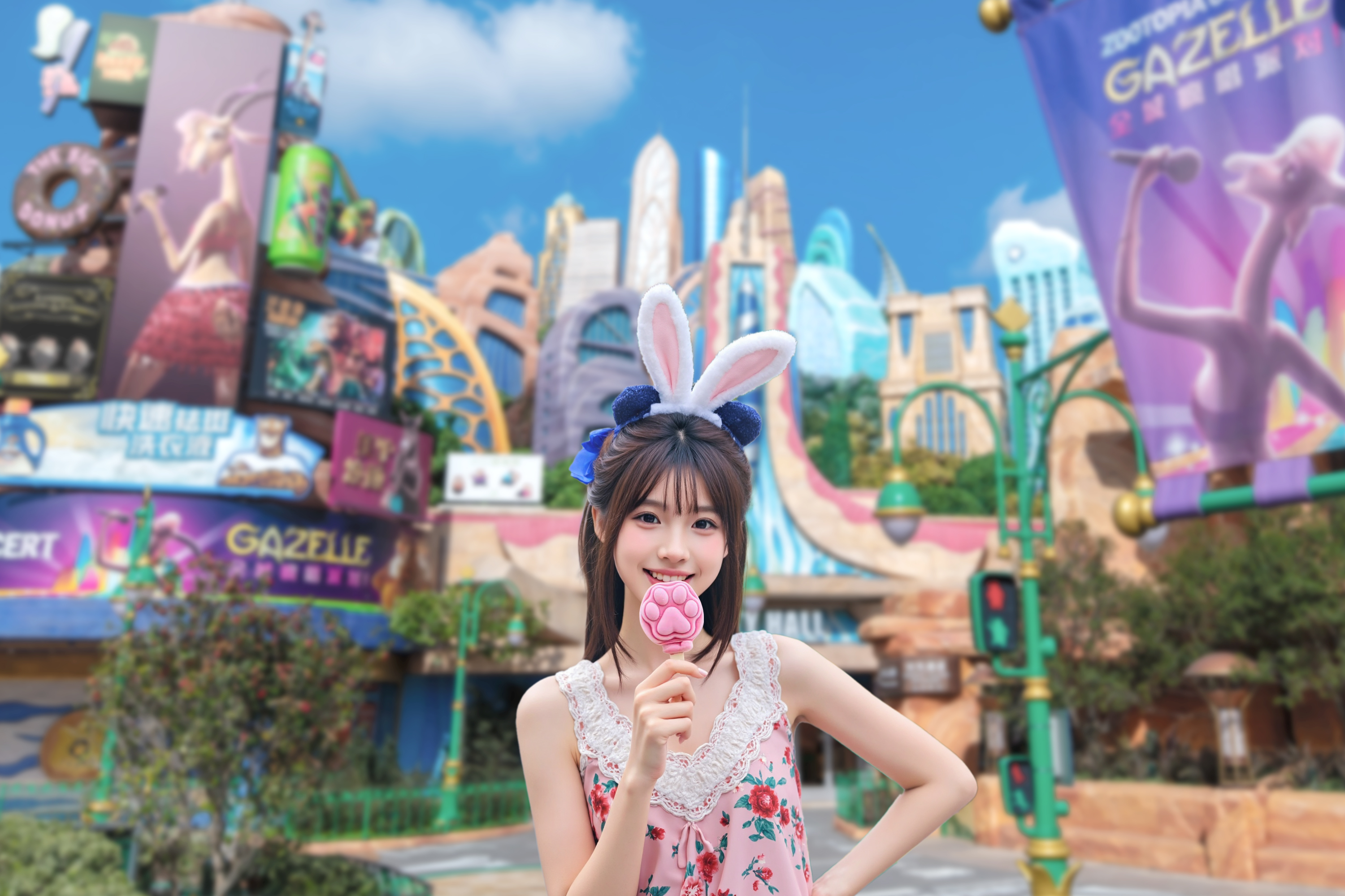 上海迪士尼旅拍（60-80张底片+10张精修+4人以内）