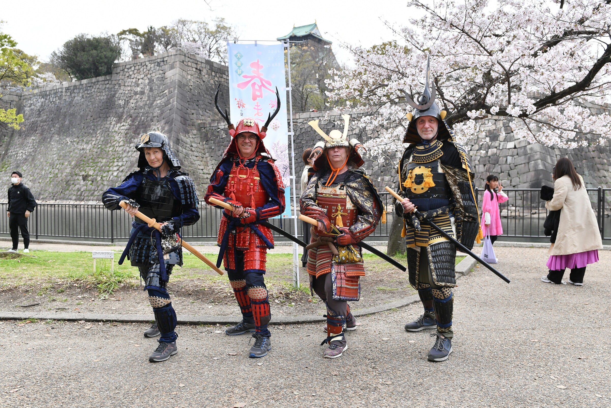 大阪城朝圣之旅/身着和服探索武士文化私人导览