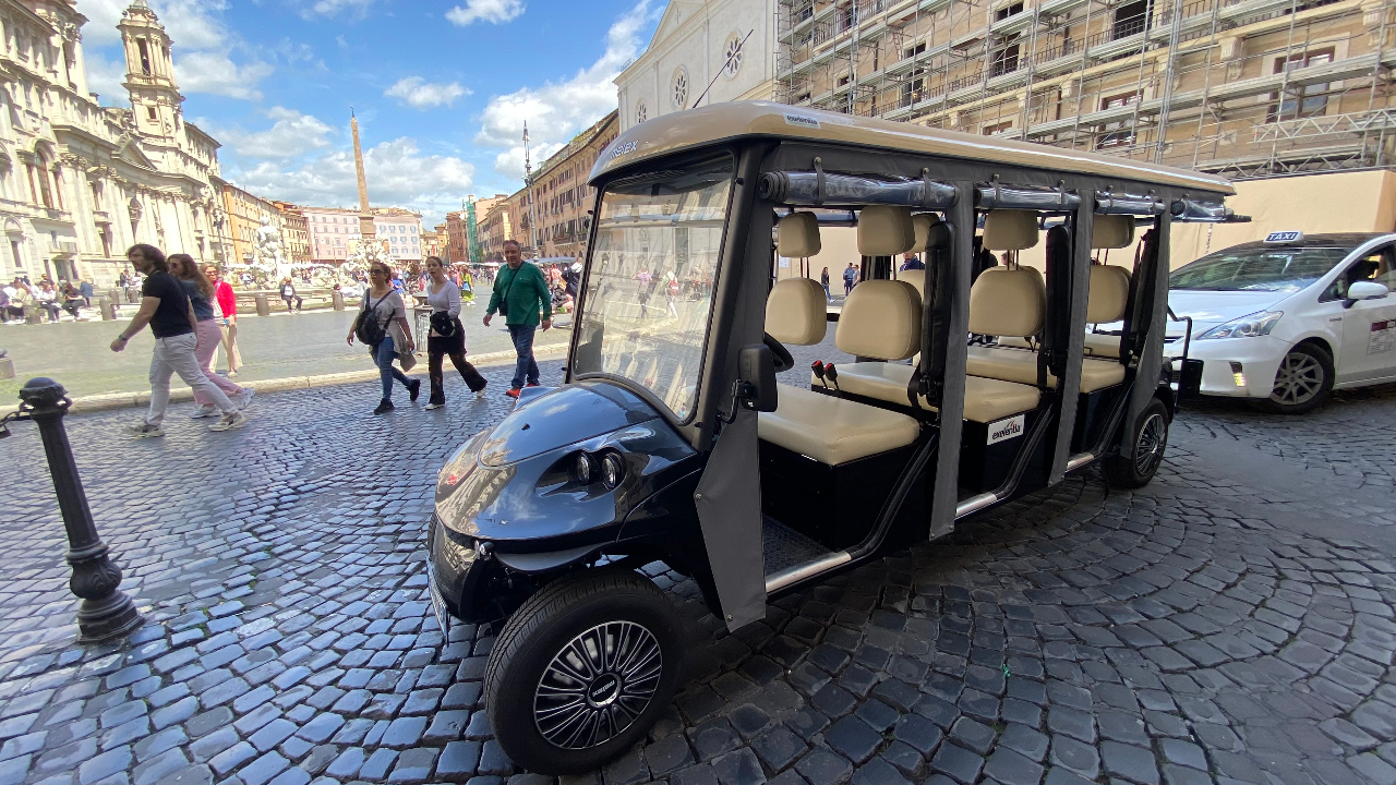 罗马全景豪华高尔夫球车之旅