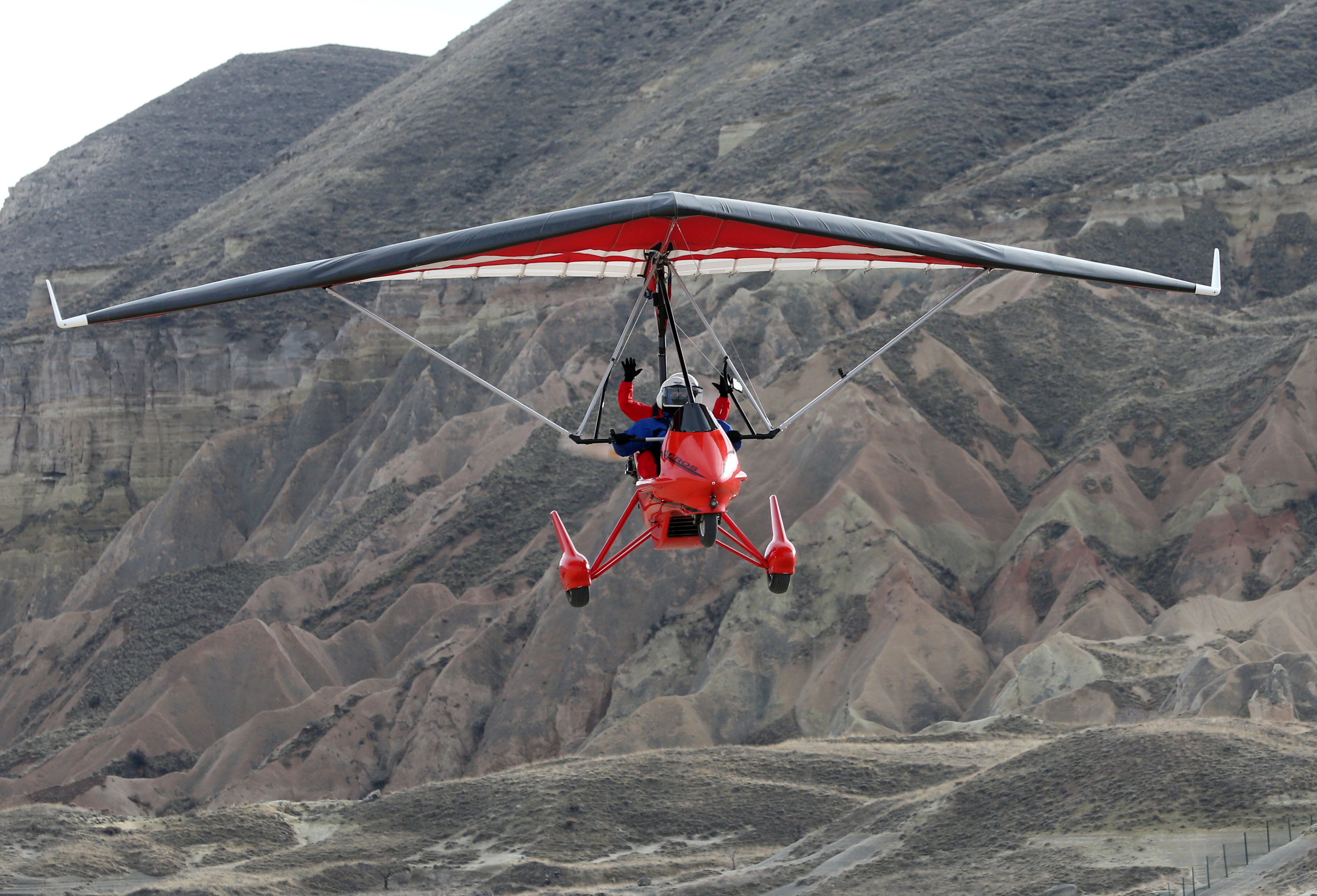卡帕多西亚微型飞机飞行体验