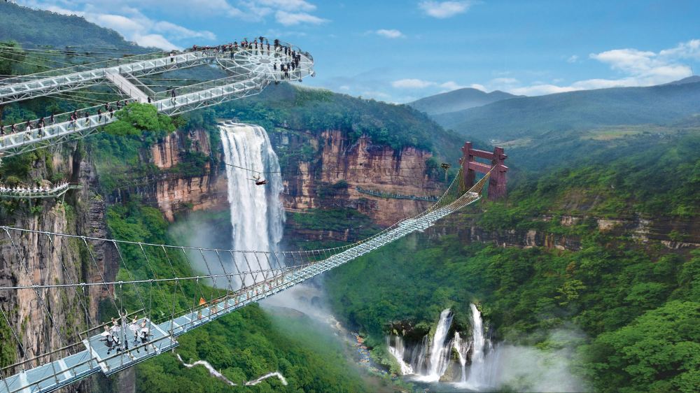 广州出发清远古龙峡 云天玻霸 洞天仙境私人导览一日游