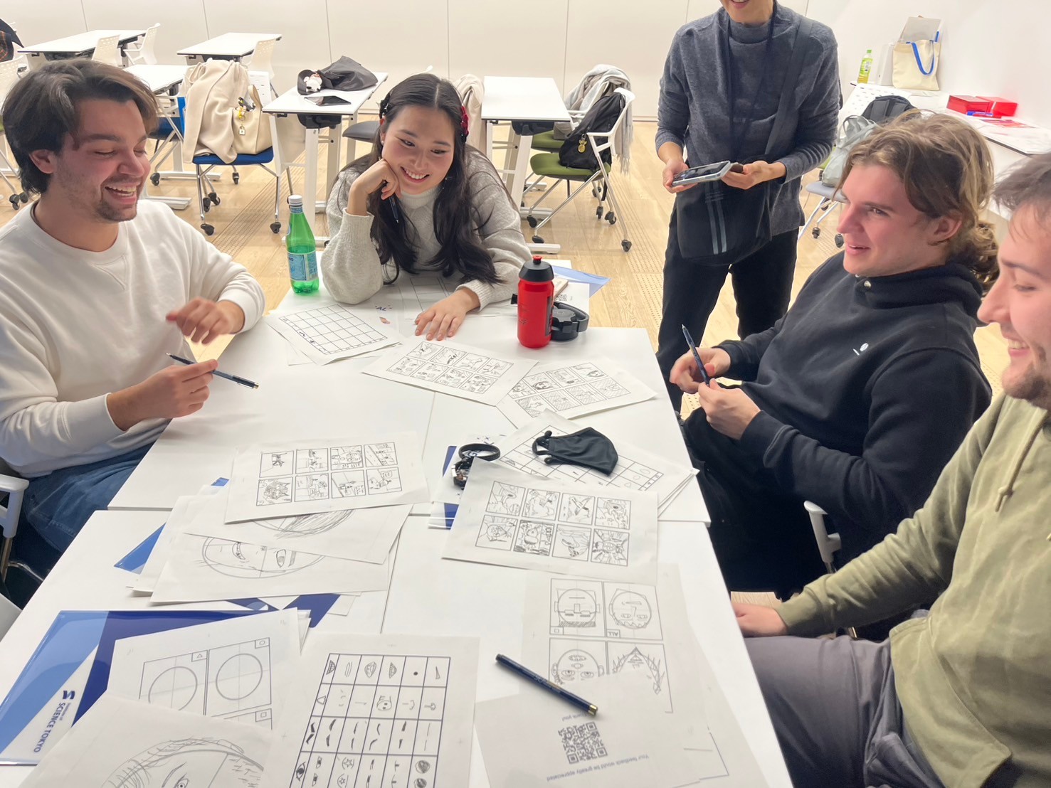 与知名漫画家一起体验漫画创作（池袋）