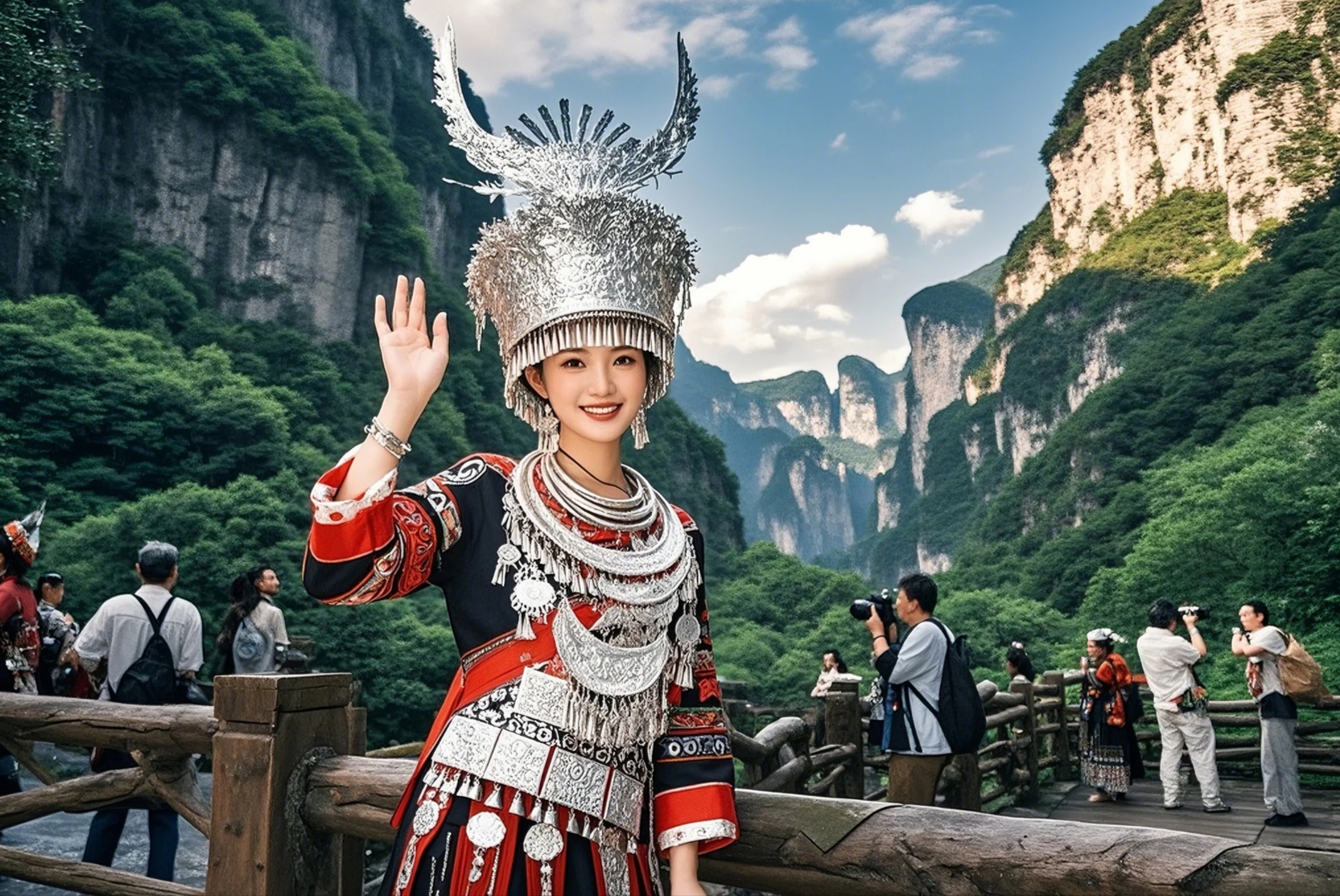 恩施精华景点恩施大峡谷+梭布垭石林+腾龙洞+土司城3日游（4/5钻酒店+接送服务+纯玩0购物+1人成团）