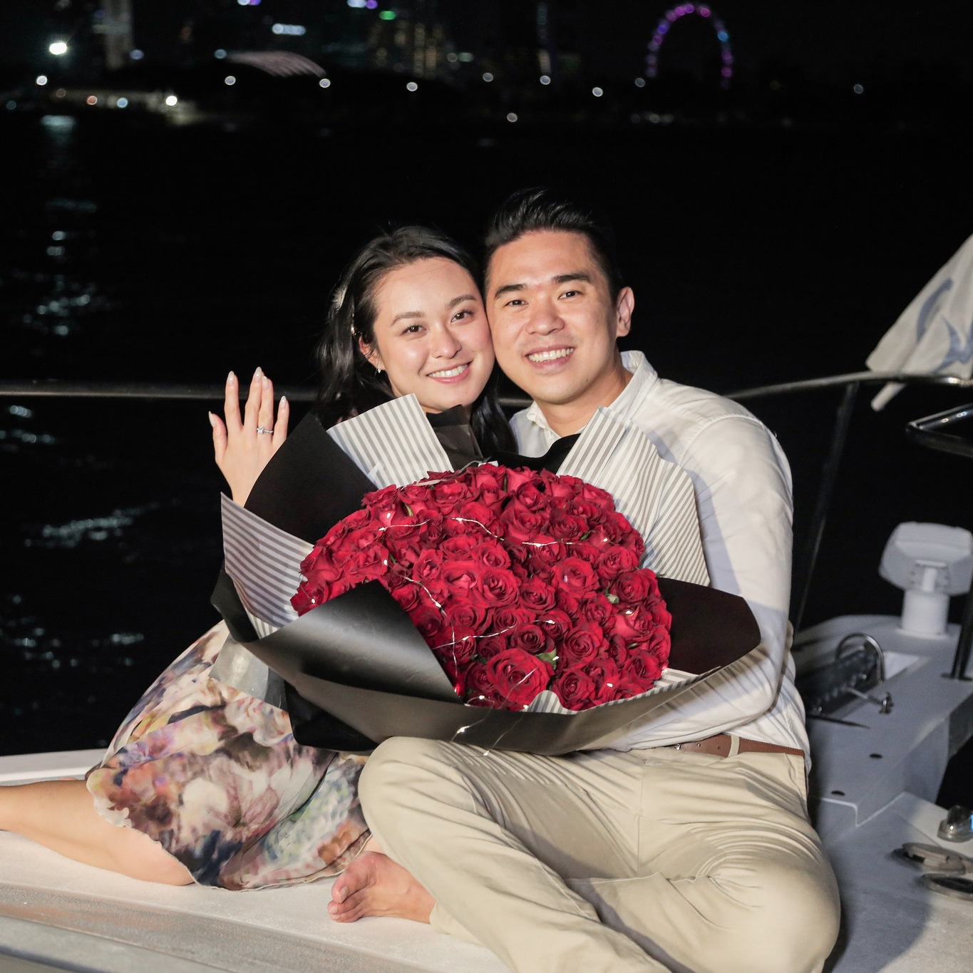 新加坡私人日落晚餐游艇之旅