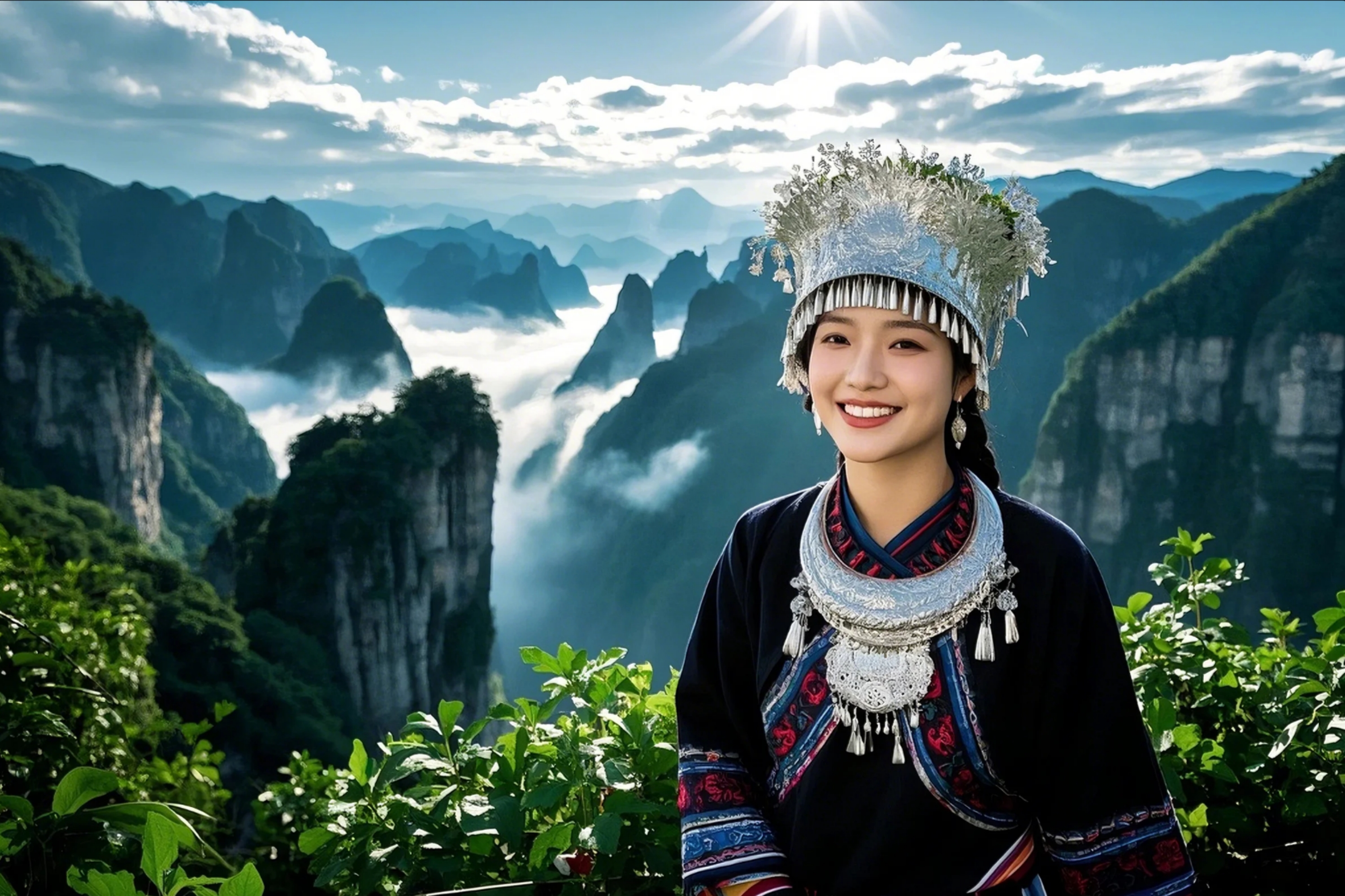 湖北遇见恩施5日游（4钻/5钻酒店+24h接送站/机+恩施梭布垭+土司城+恩施大峡谷+云龙地缝+七星寨+大清江+土家女儿城）