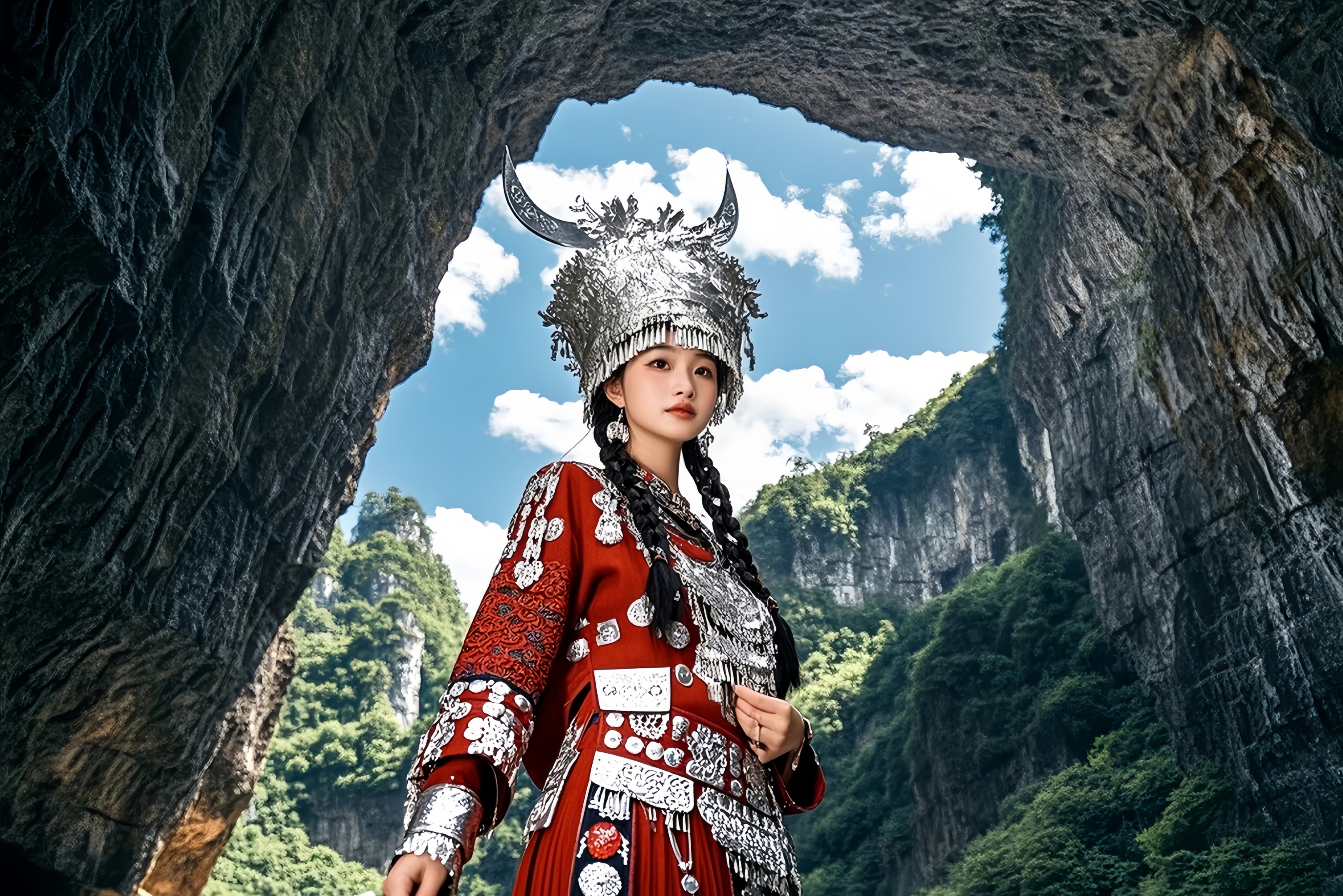 恩施腾龙洞一日游（1人成团+上门接送+每天发班+纯玩0购物）