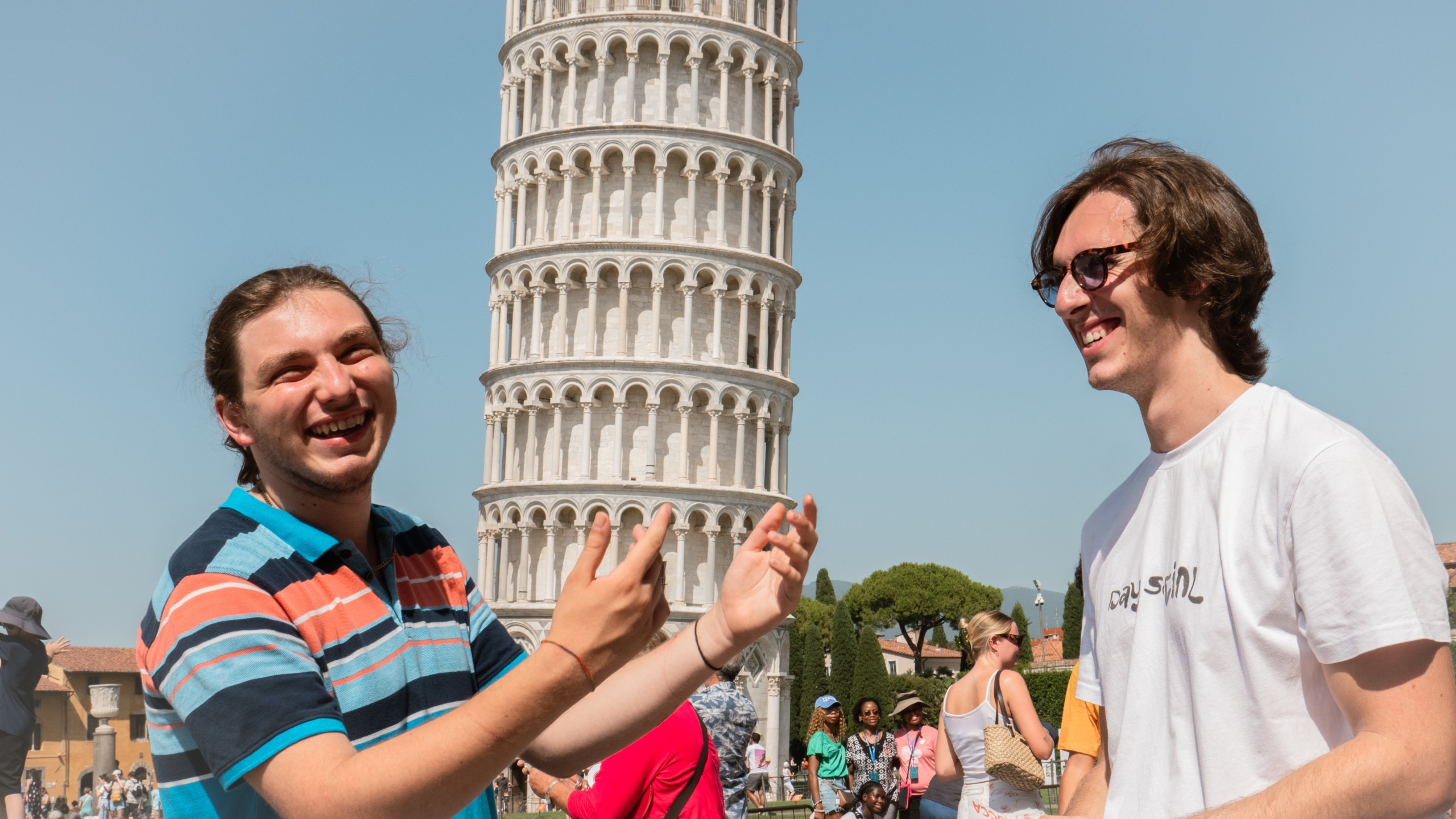 利沃诺出发，比萨和卢卡岸上观光