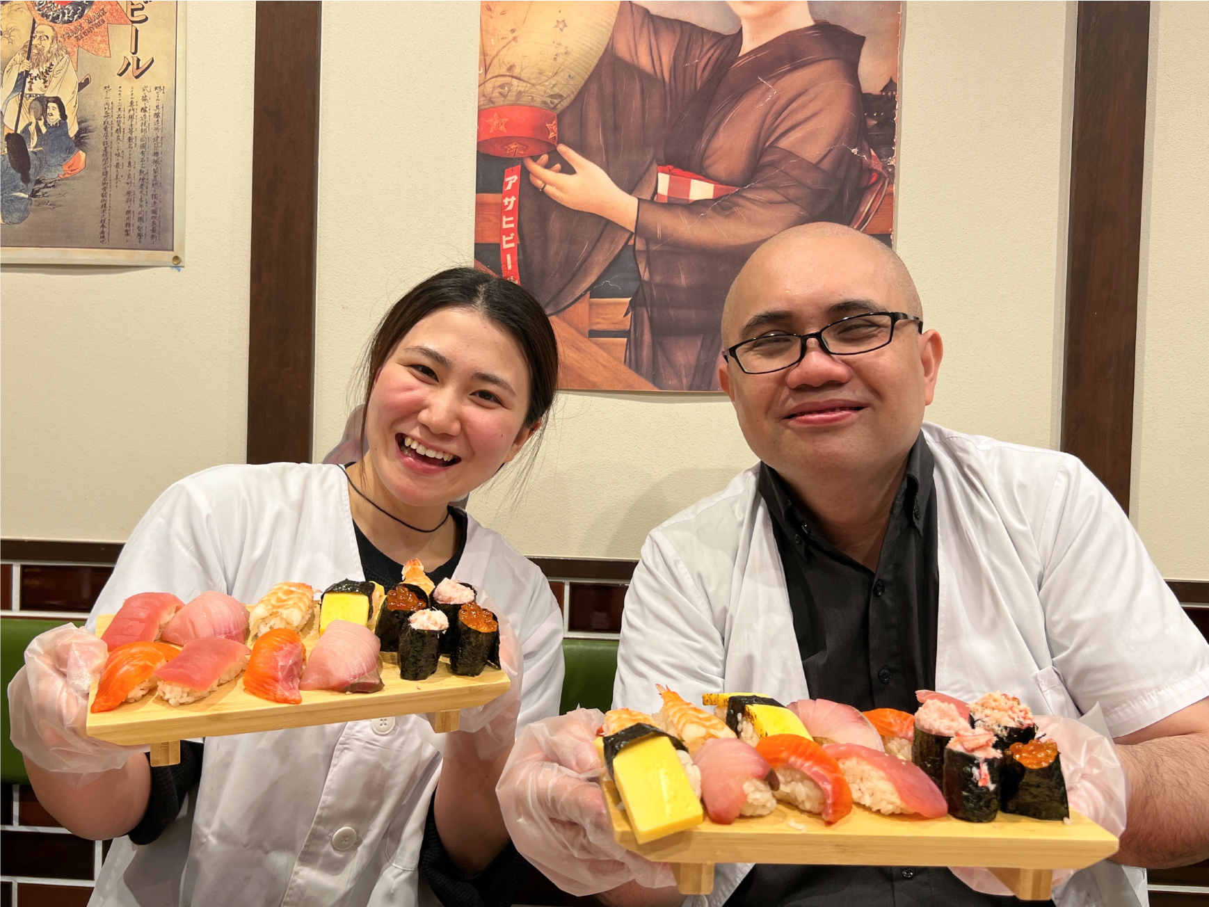 来大阪市中心梅田体验寿司制作吧