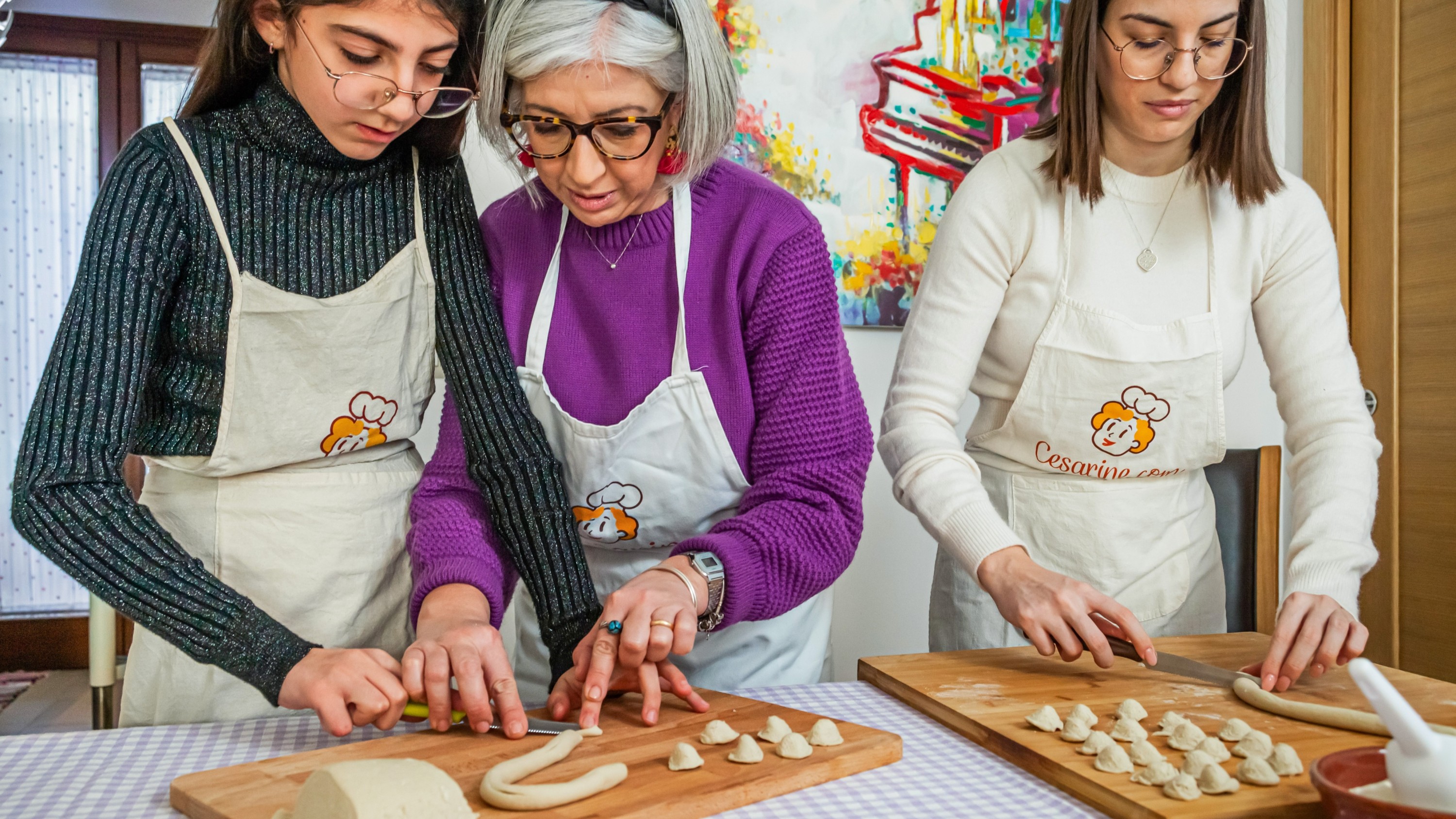 奥特朗托意面和提拉米苏烹饪课 