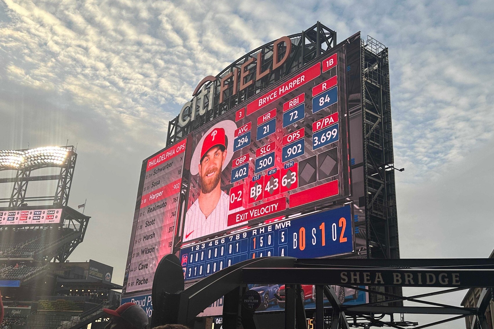 纽约大都会队花旗球场棒球比赛