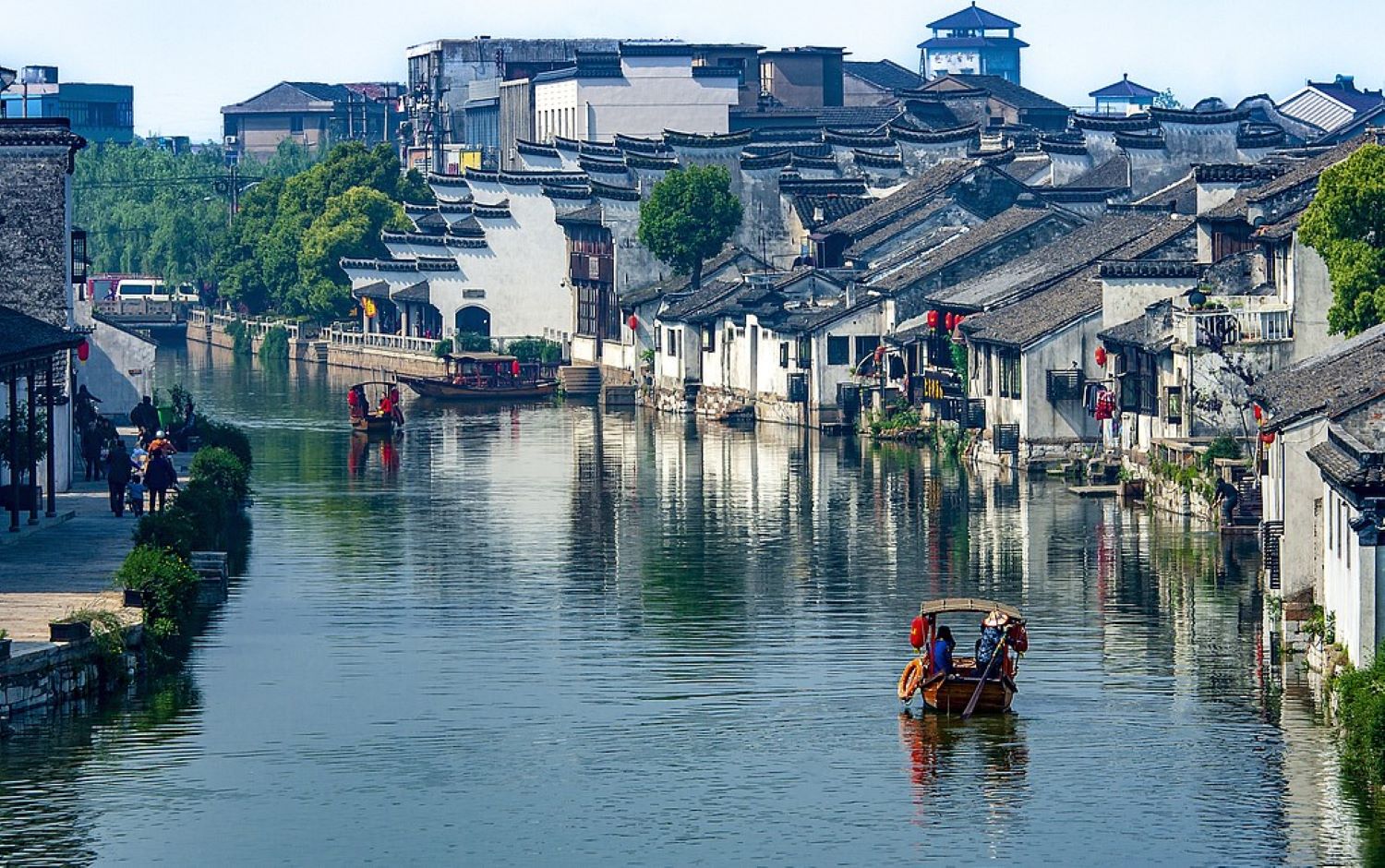 【南京进上海出】江南水乡之旅5日（南京中山陵+夫子庙秦淮河+无锡鼋头渚+苏州狮子林+乌镇夜游西栅+杭州西湖&南浔古镇+苏州周庄古镇）