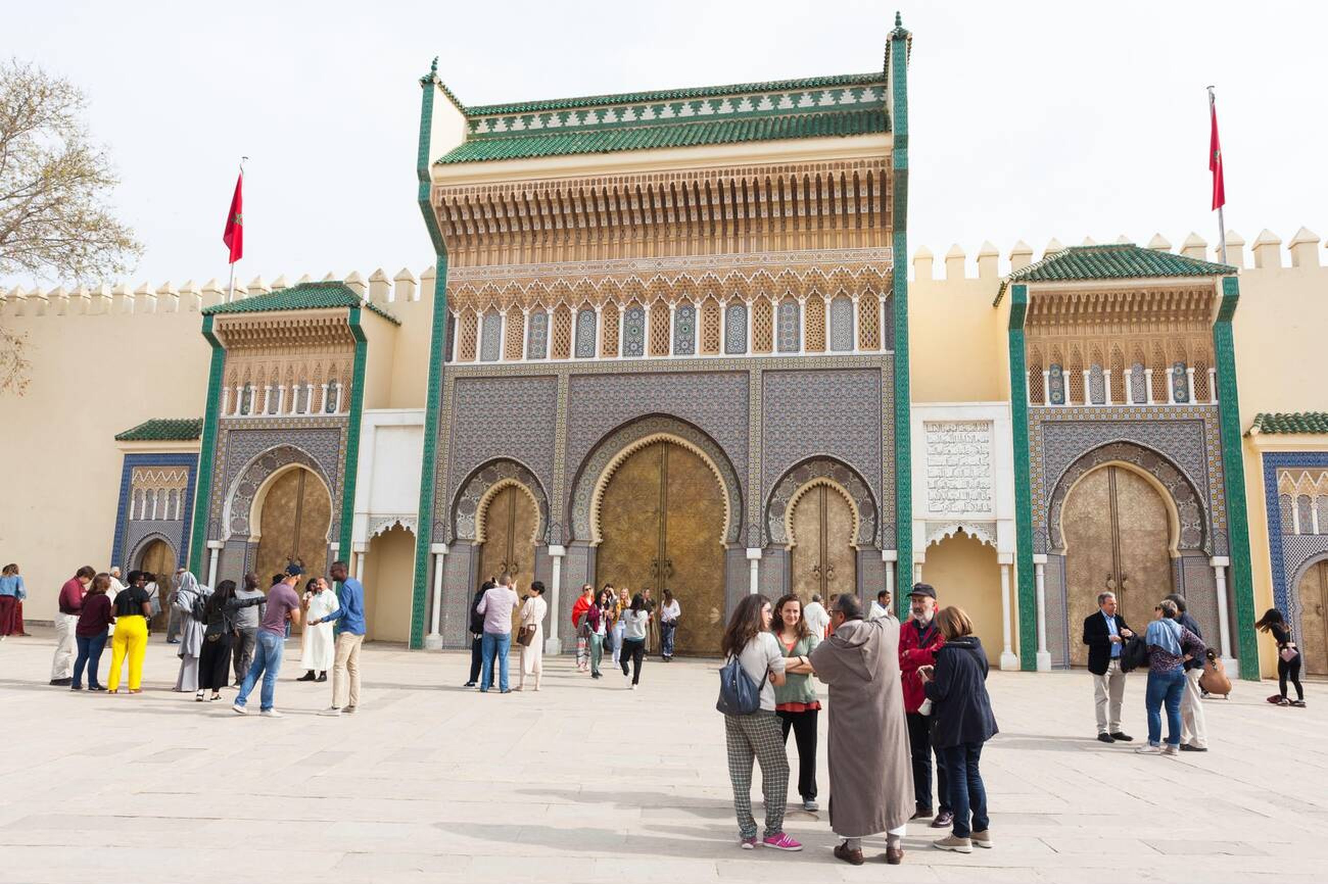 非斯：皇宫、博物馆、皮革厂和旧露天市场麦地那之旅