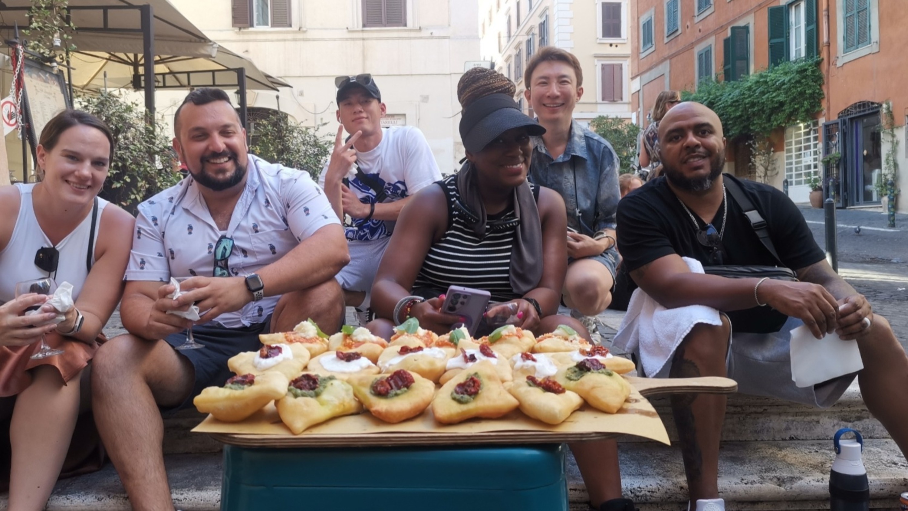 罗马日落披萨之旅