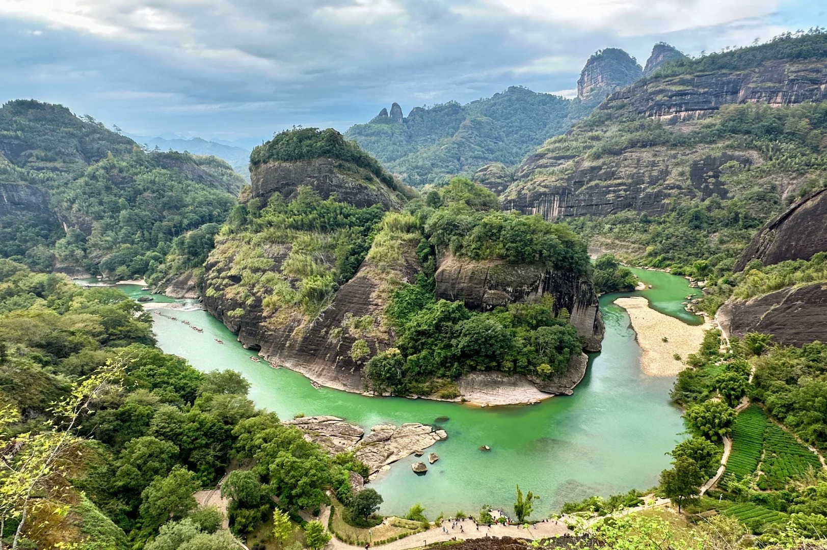武夷山国家森林公园 九曲溪竹筏漂流3日2晚（打卡大型山水实景演出印象大红袍）
