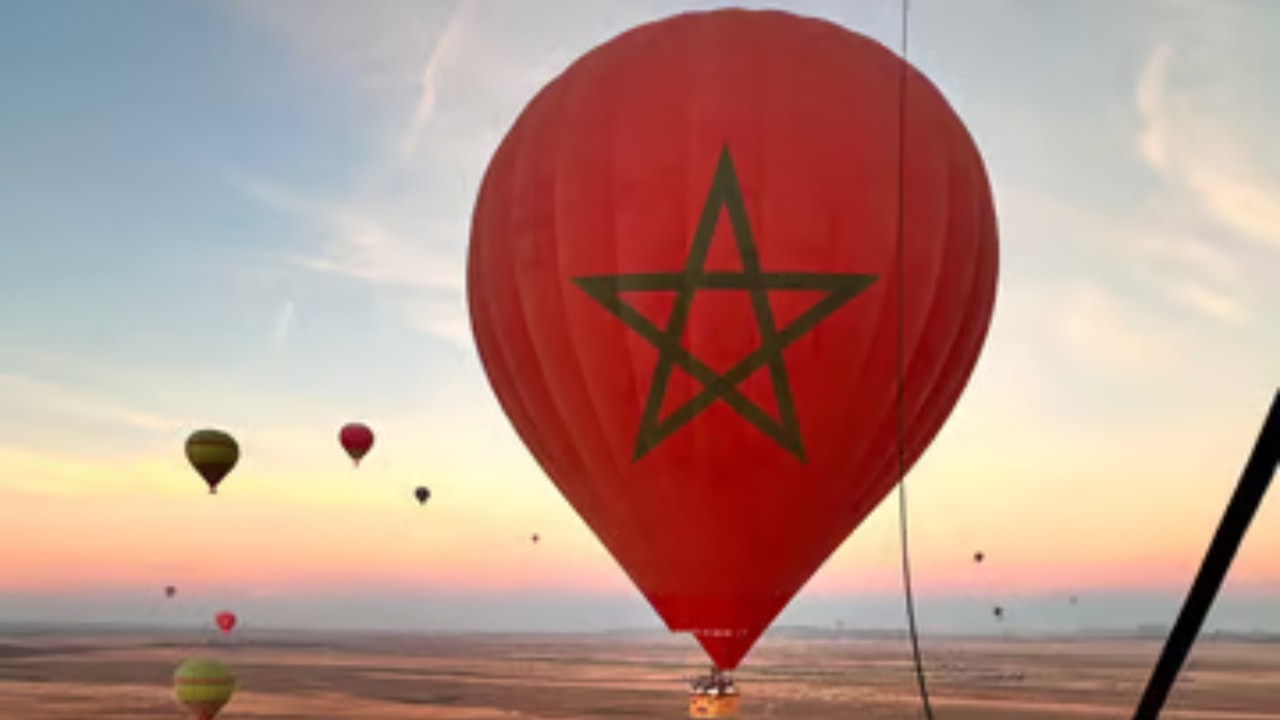 马拉喀什：热气球飞行、柏柏尔早餐和证书