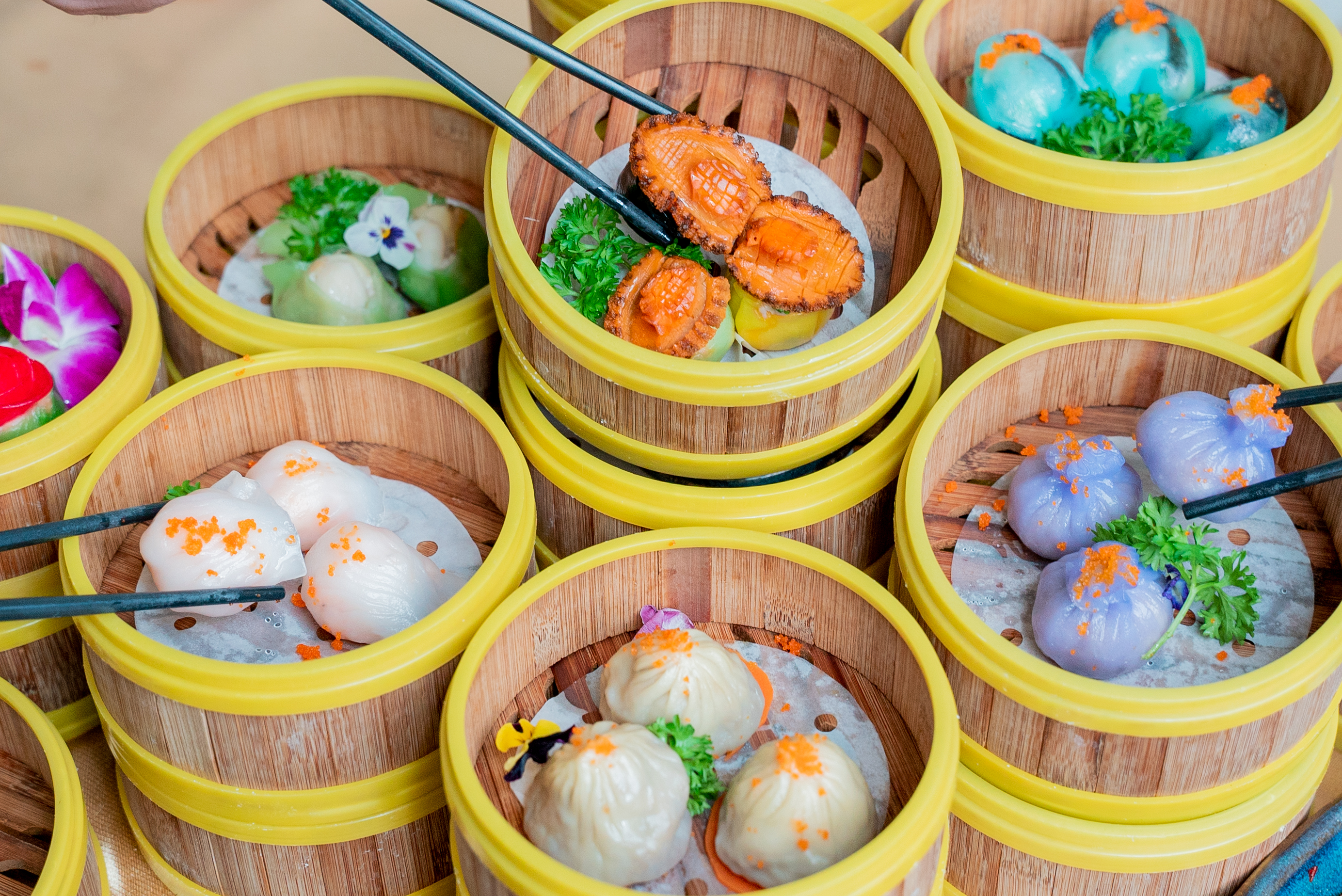 西贡La Vela饭店顶级港式点心吃到饱