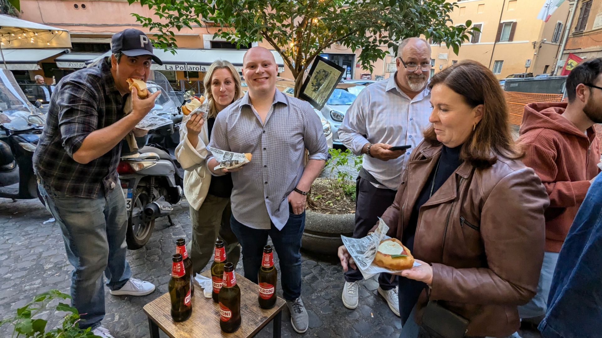 罗马Campo de Fiori、犹太区和Trastevere美食之旅