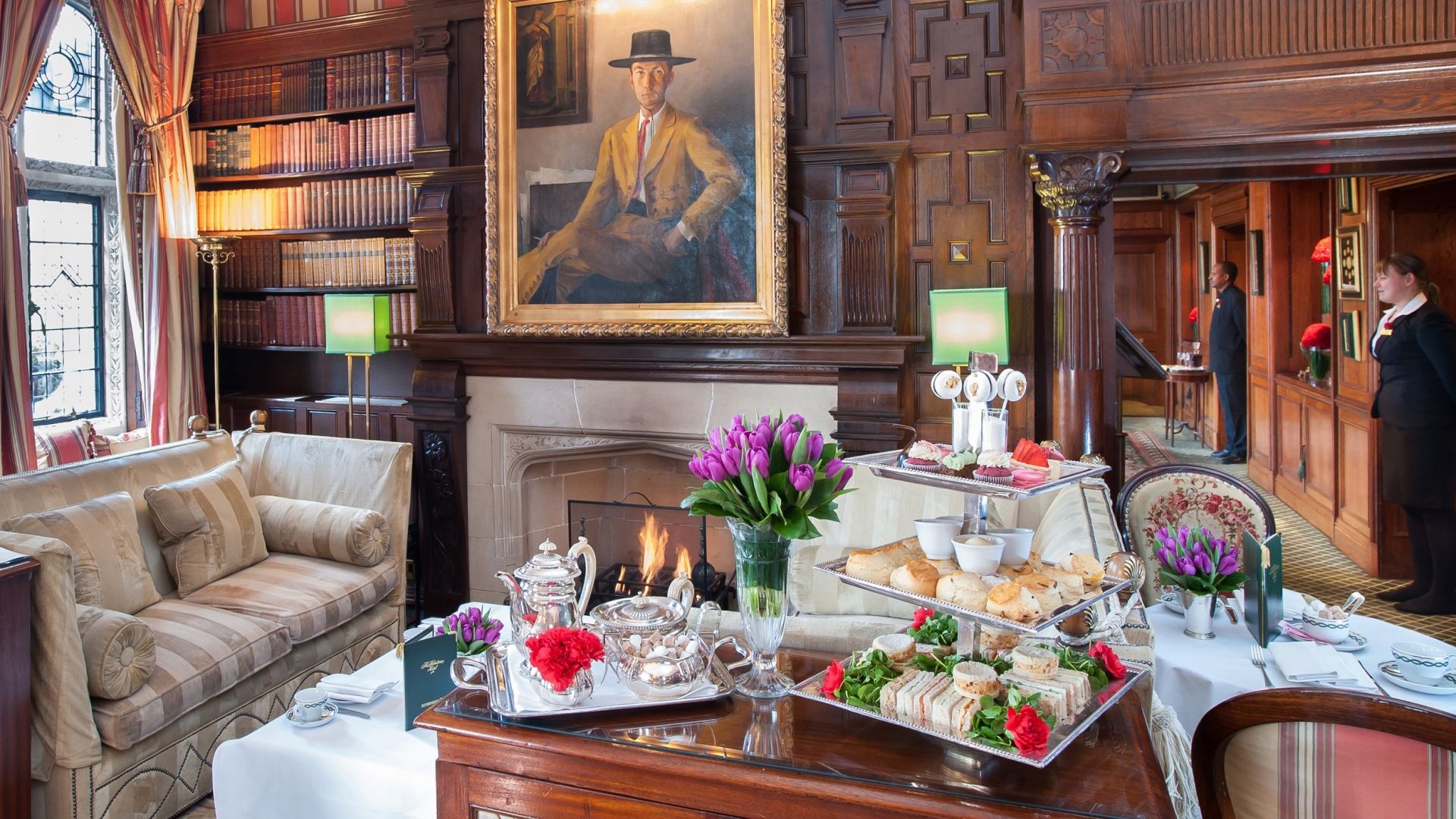 伦敦里程碑酒店下午茶