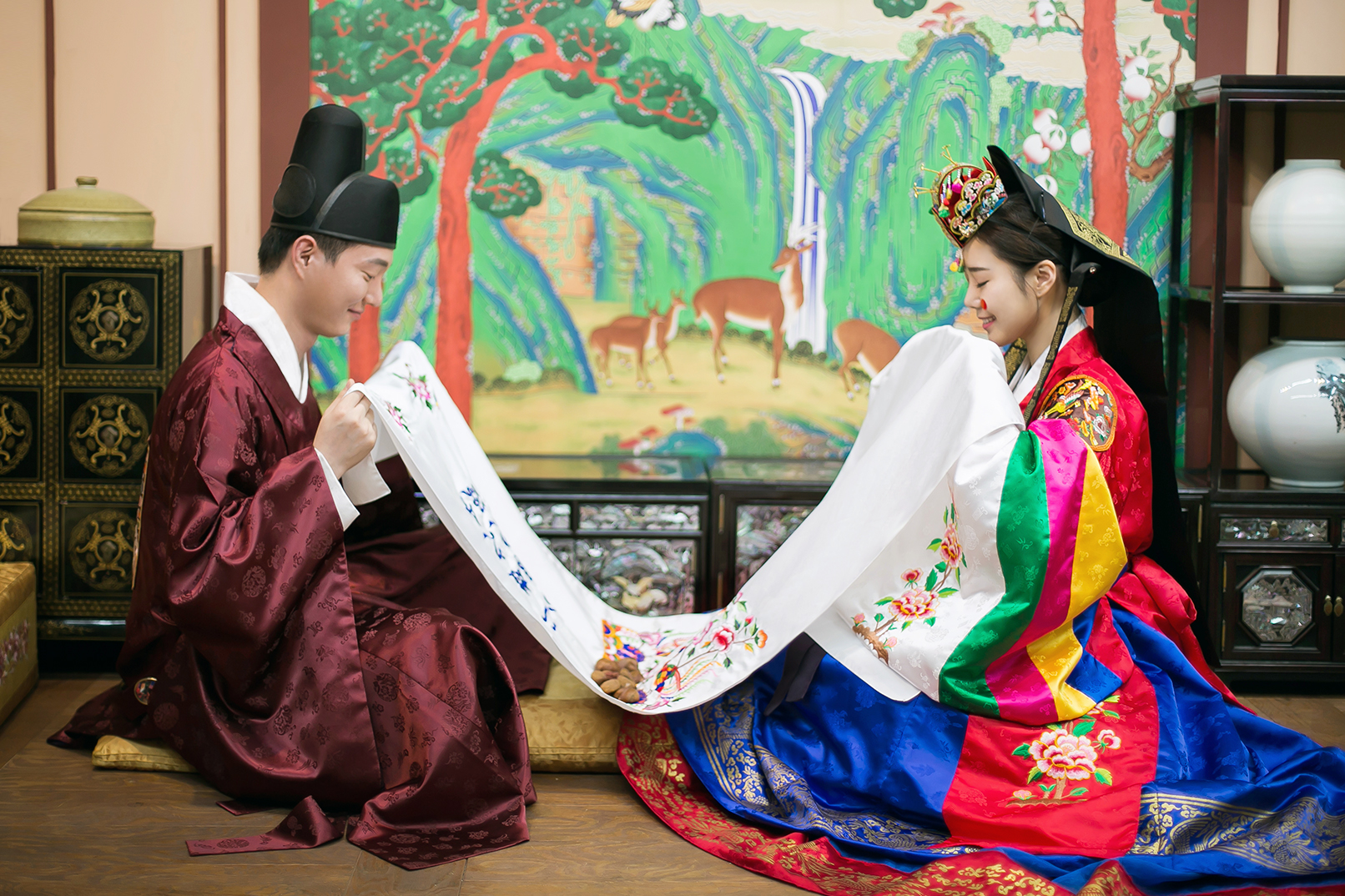 韩式传统婚纱照拍摄体验（双人）