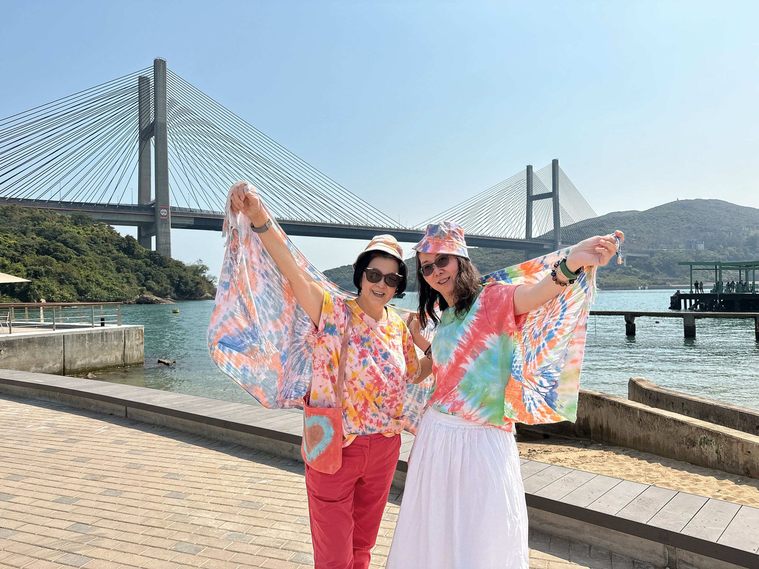 JUST BE 彩色、单色工艺扎染  【  即送小流体熊工作坊】｜马湾1868艺术村