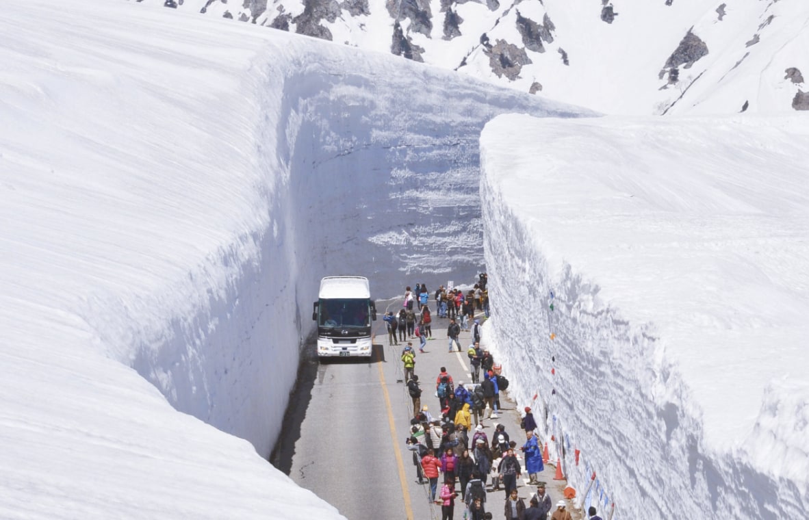 立山黑部大雪墙3天2晚 | 富士山 × 高山古街 × 上高地 （东京出发）