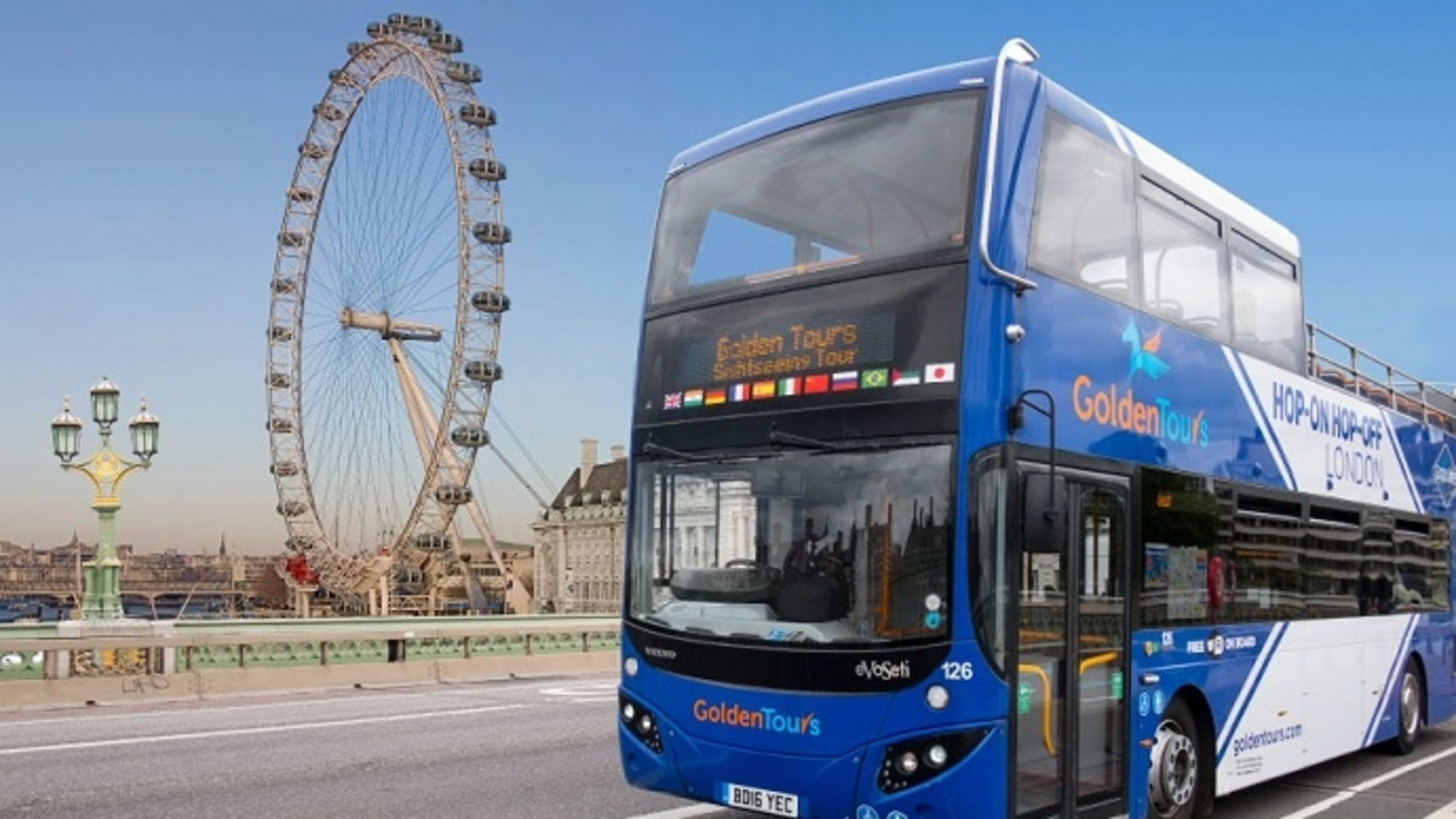 伦敦敞篷巴士之旅